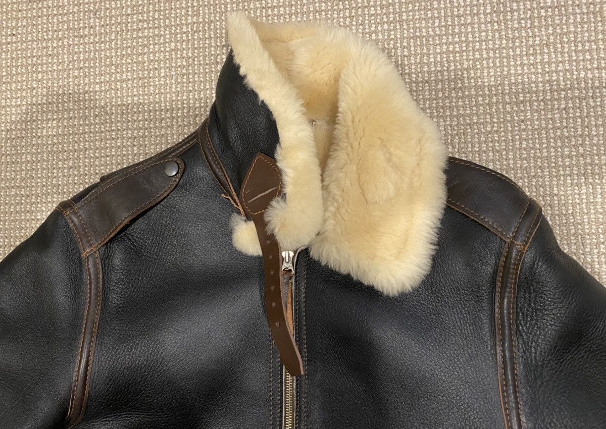 Aero Leathers Aero Leather B6 Shearling Jacket Size US XXS / EU 40 - 5 Thumbnail