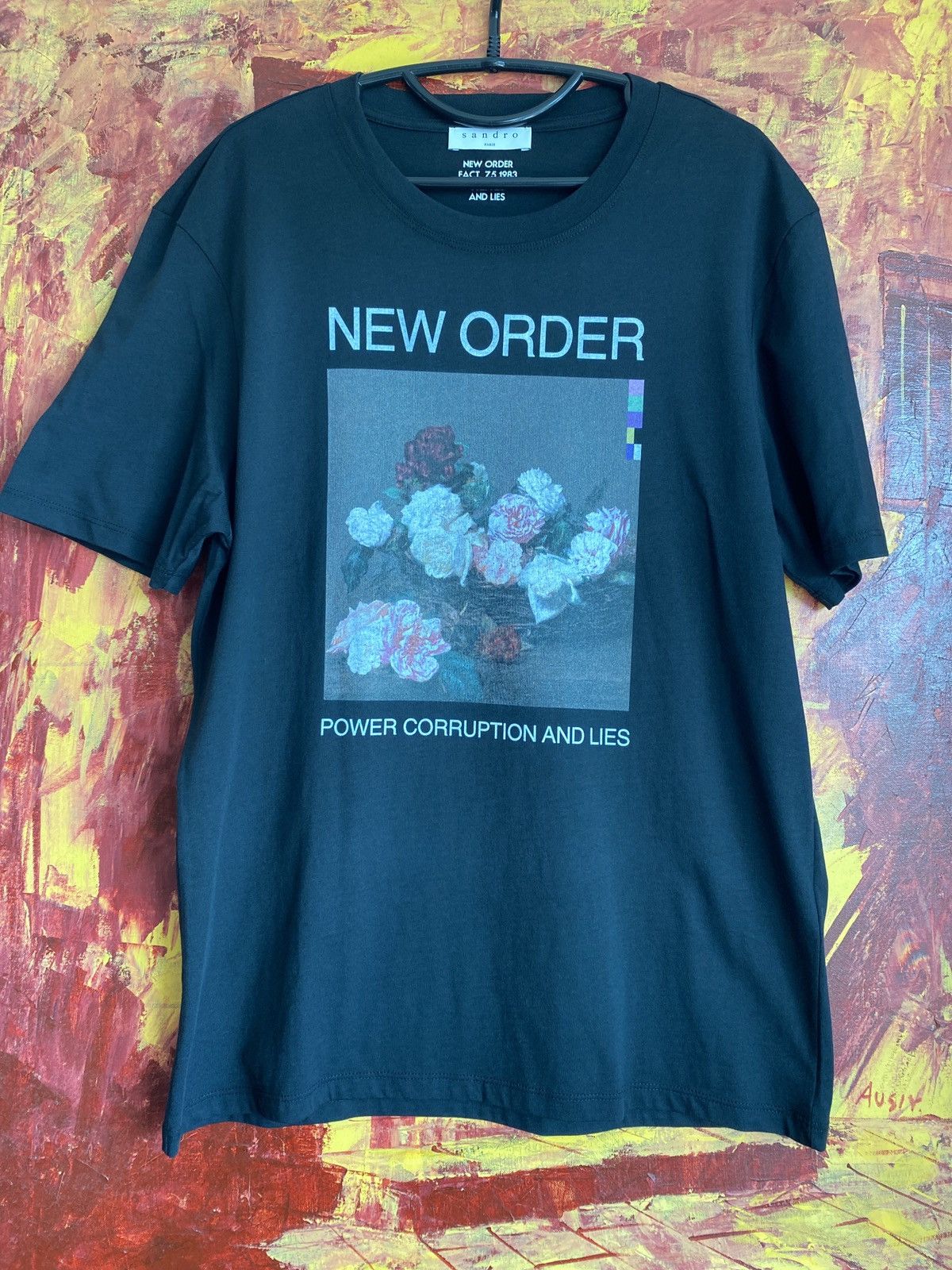 Sandro New Order - Power Corruption and Lies shirt Size US L / EU 52-54 / 3 - 1 Thumbnail