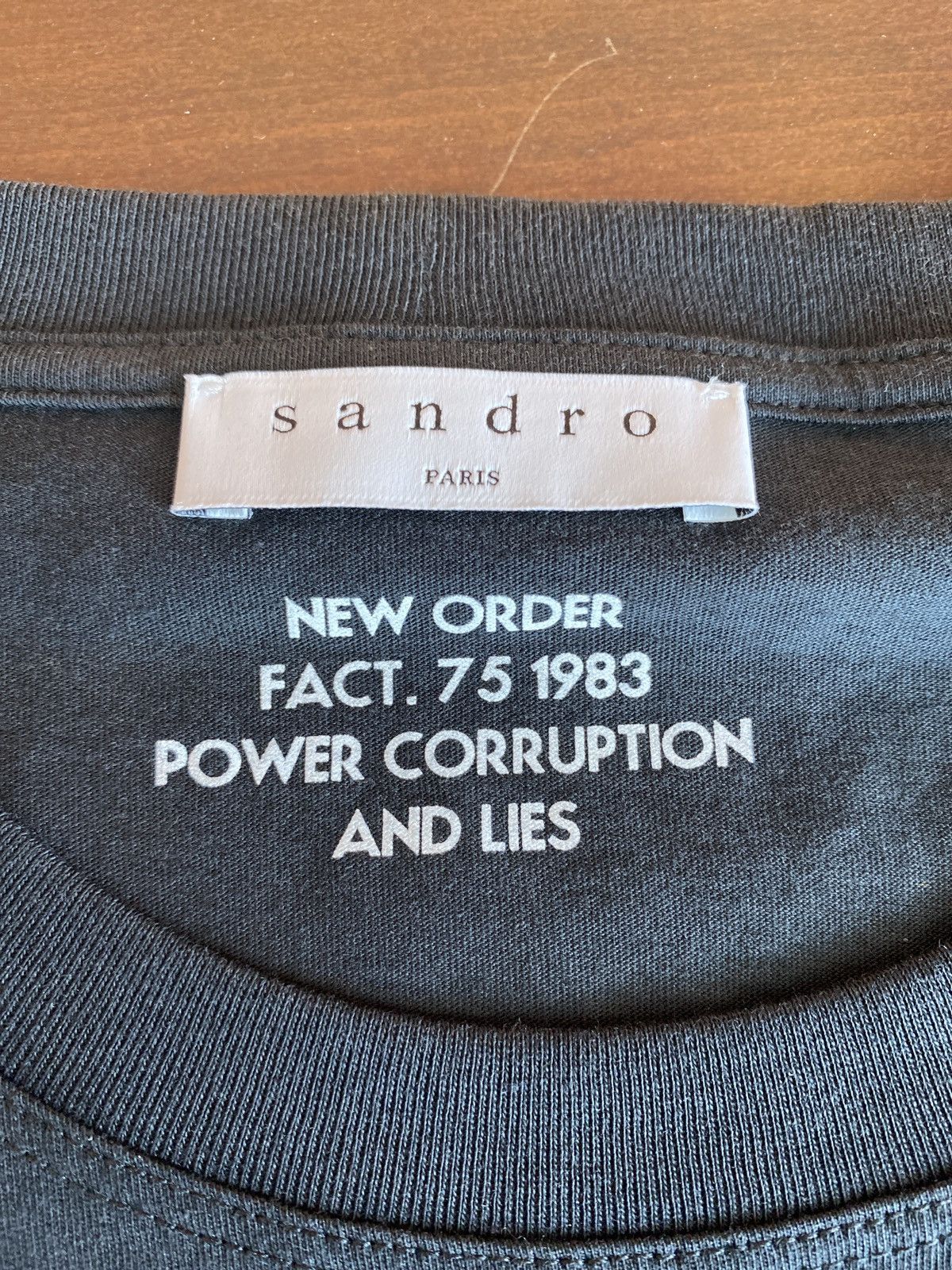 Sandro New Order - Power Corruption and Lies shirt Size US L / EU 52-54 / 3 - 2 Thumbnail