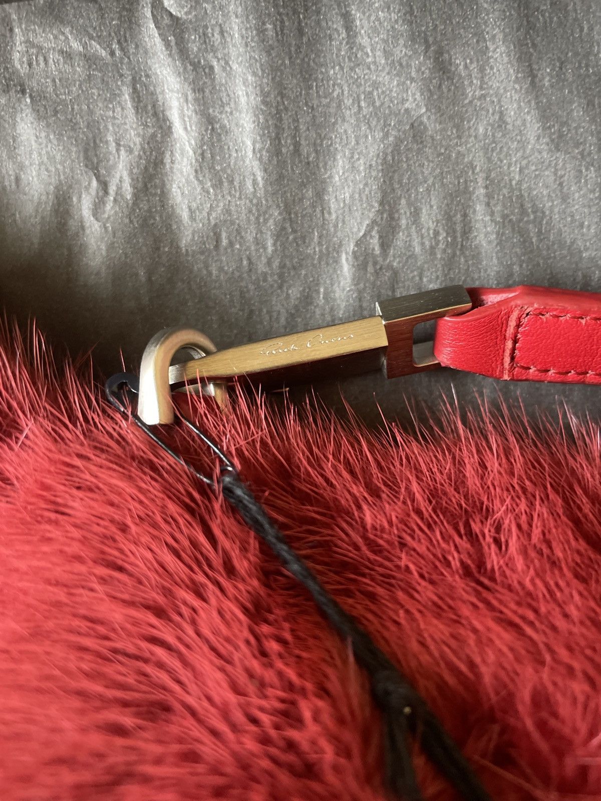 Rick Owens FW20 Performa Mink Cherry Cyclops Bag Size ONE SIZE - 5 Thumbnail