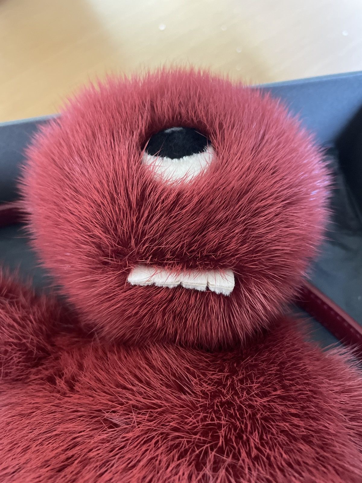 Rick Owens FW20 Performa Mink Cherry Cyclops Bag Size ONE SIZE - 3 Thumbnail