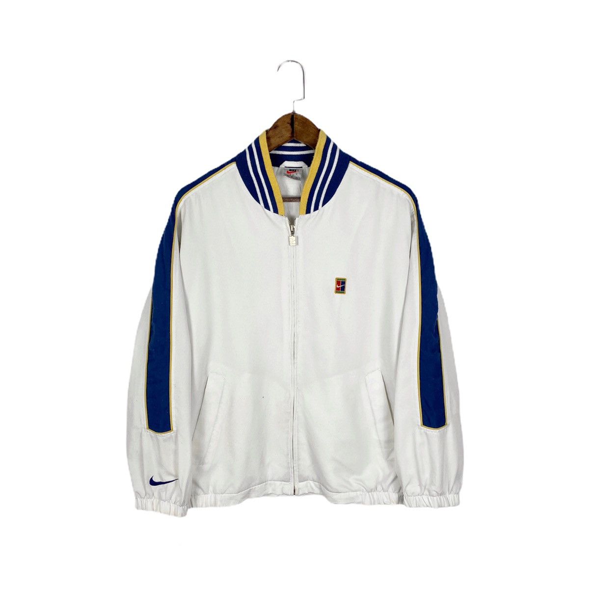 Vintage 90s Nike Challenge Court Windbreaker Jacket - Main Image