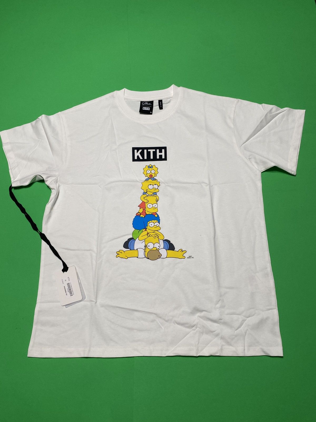 ☆ KITH x THE SIMPSONS Sports Family tee コラボTシャツ ☆ Kith x The Simpsons Sports Family Tee White Men's - SS21 - US