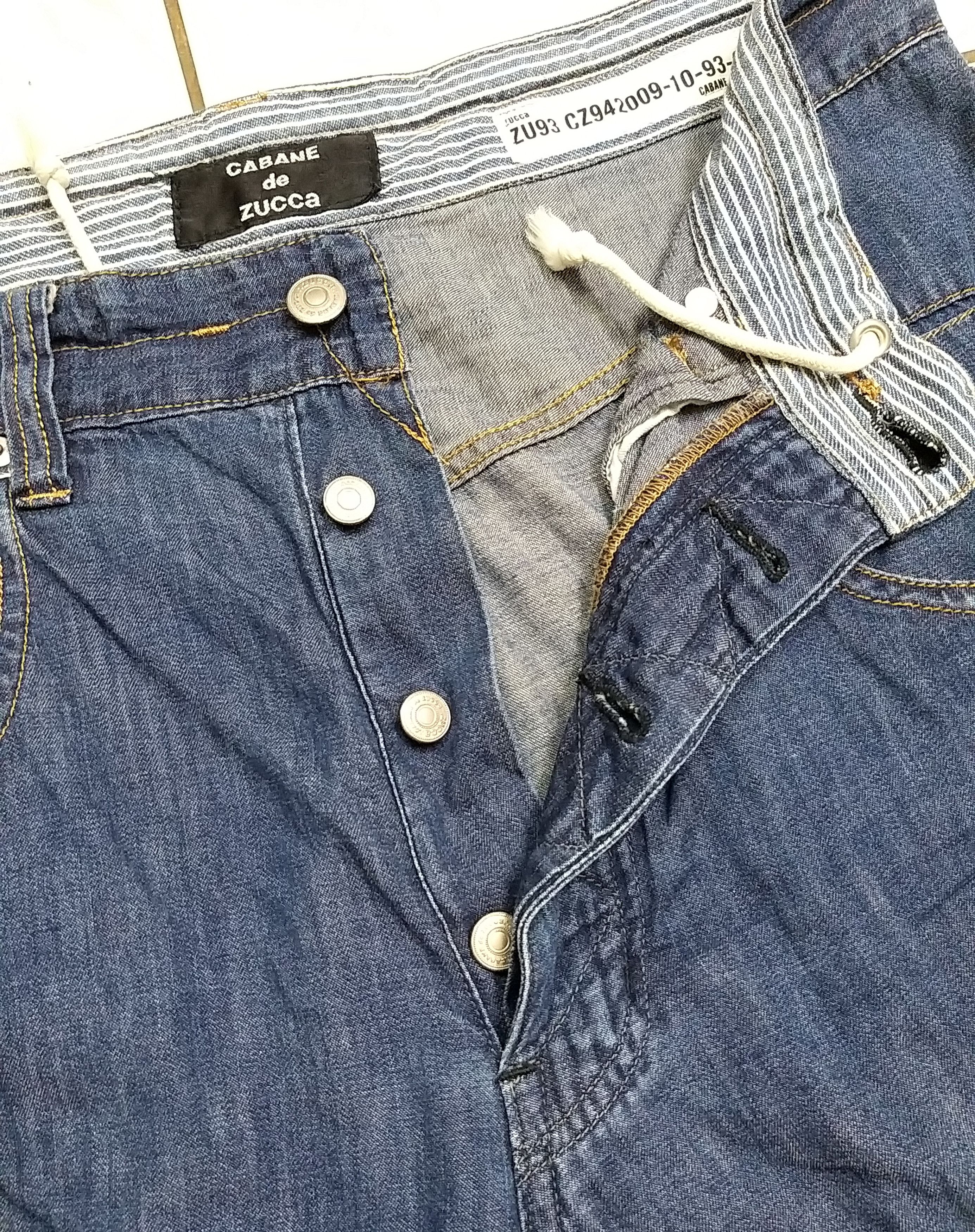 CABANE de ZUCCa NICE🔥🔥CABANE DE ZUCCA LIGHTWEIGHT DENIM PANT Size US 33 - 13 Thumbnail