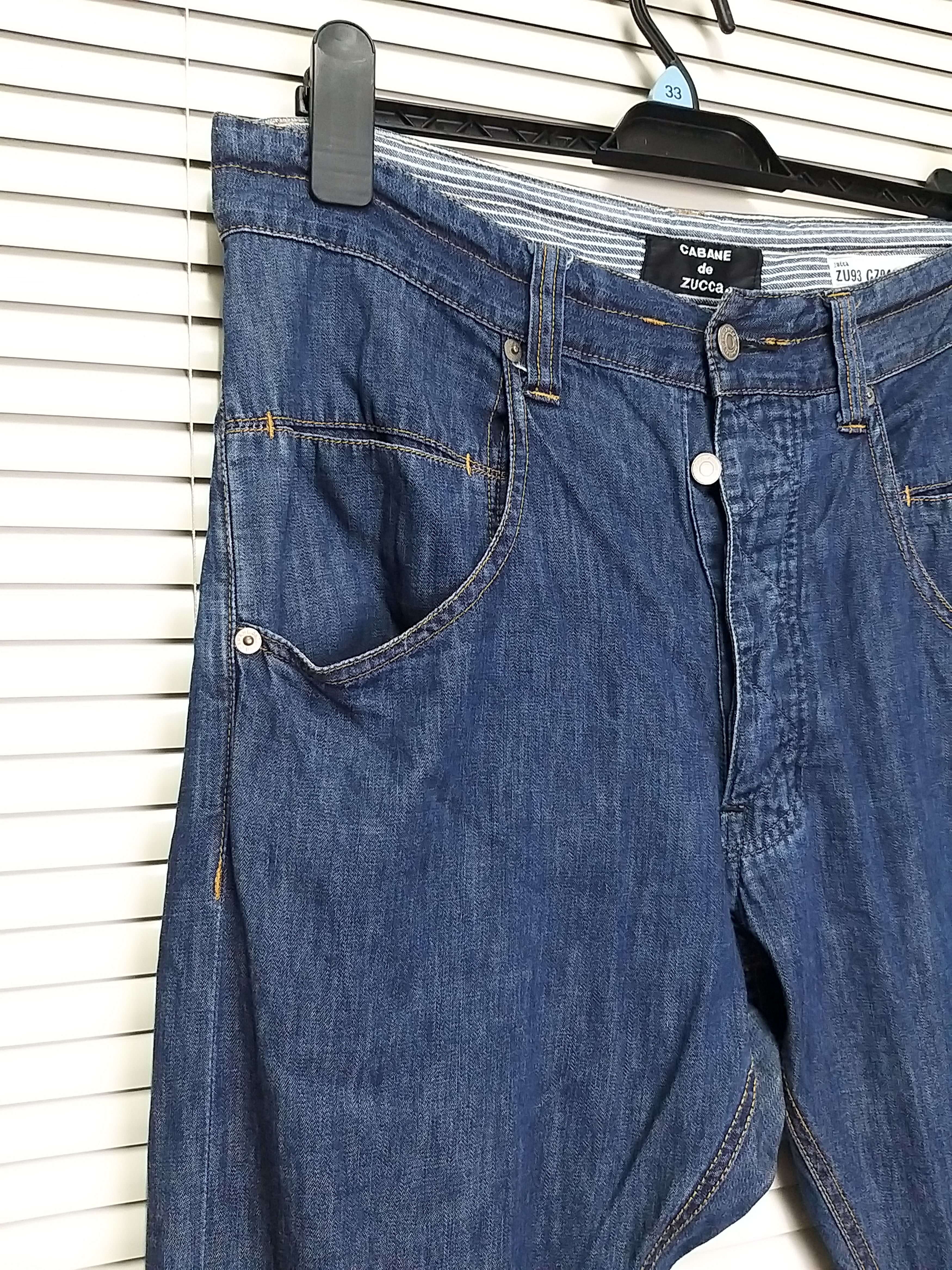 CABANE de ZUCCa NICE🔥🔥CABANE DE ZUCCA LIGHTWEIGHT DENIM PANT Size US 33 - 5 Thumbnail