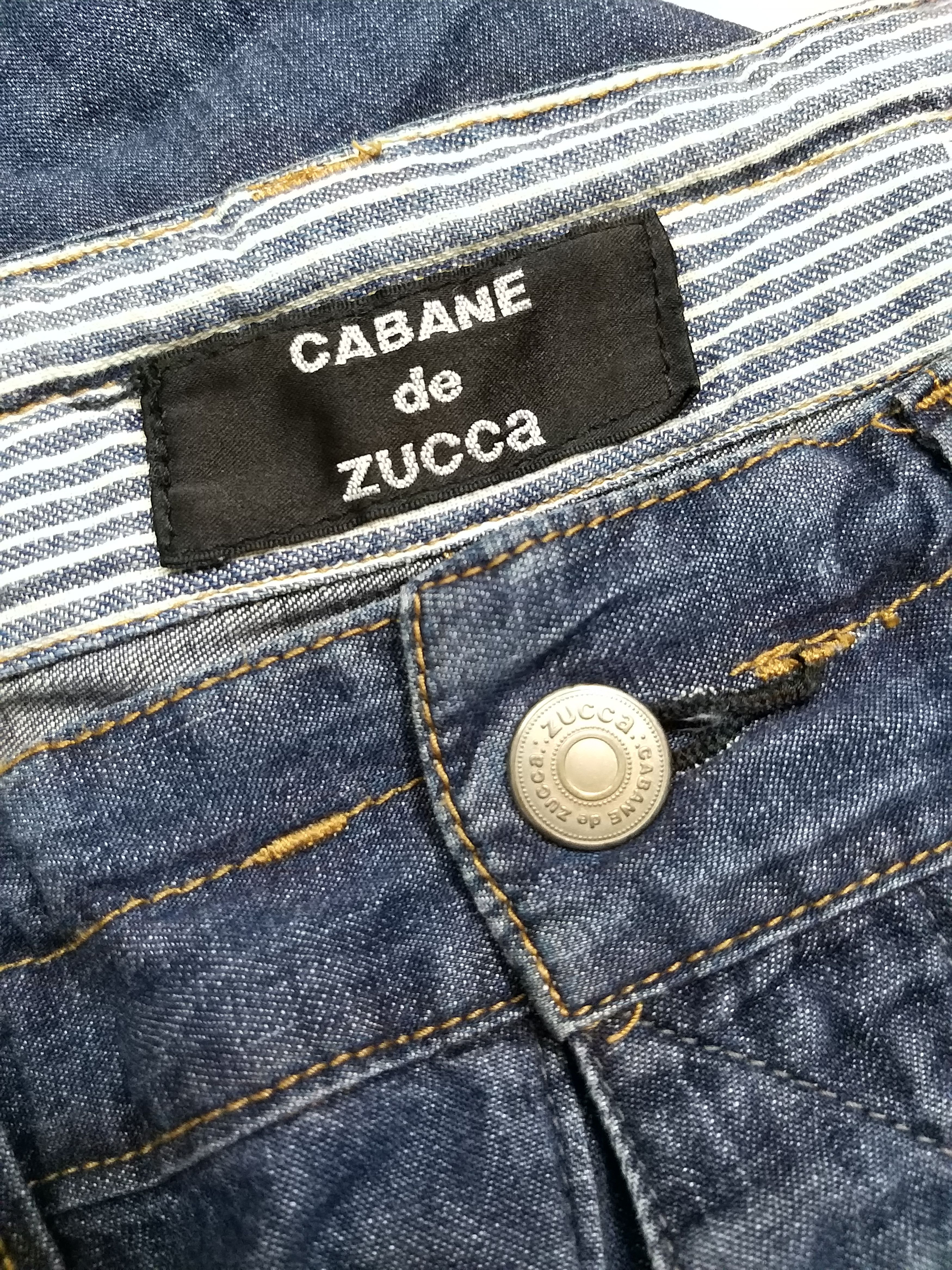 CABANE de ZUCCa NICE🔥🔥CABANE DE ZUCCA LIGHTWEIGHT DENIM PANT Size US 33 - 3 Thumbnail
