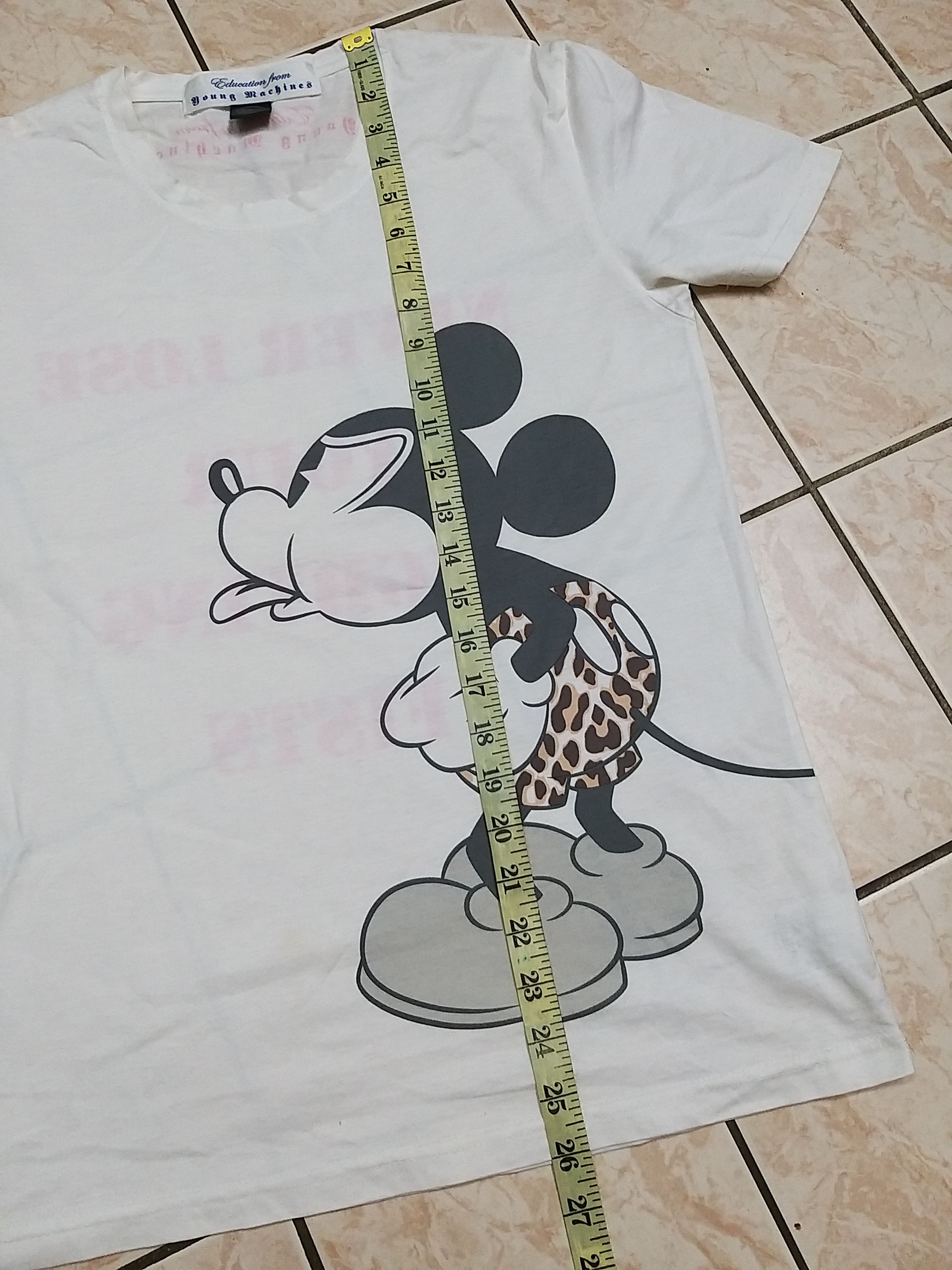 Japanese Brand EDUCATION FROM YOUNG MACHINES x DISNEY "MICKEY"T SHIRT Size US S / EU 44-46 / 1 - 7 Thumbnail