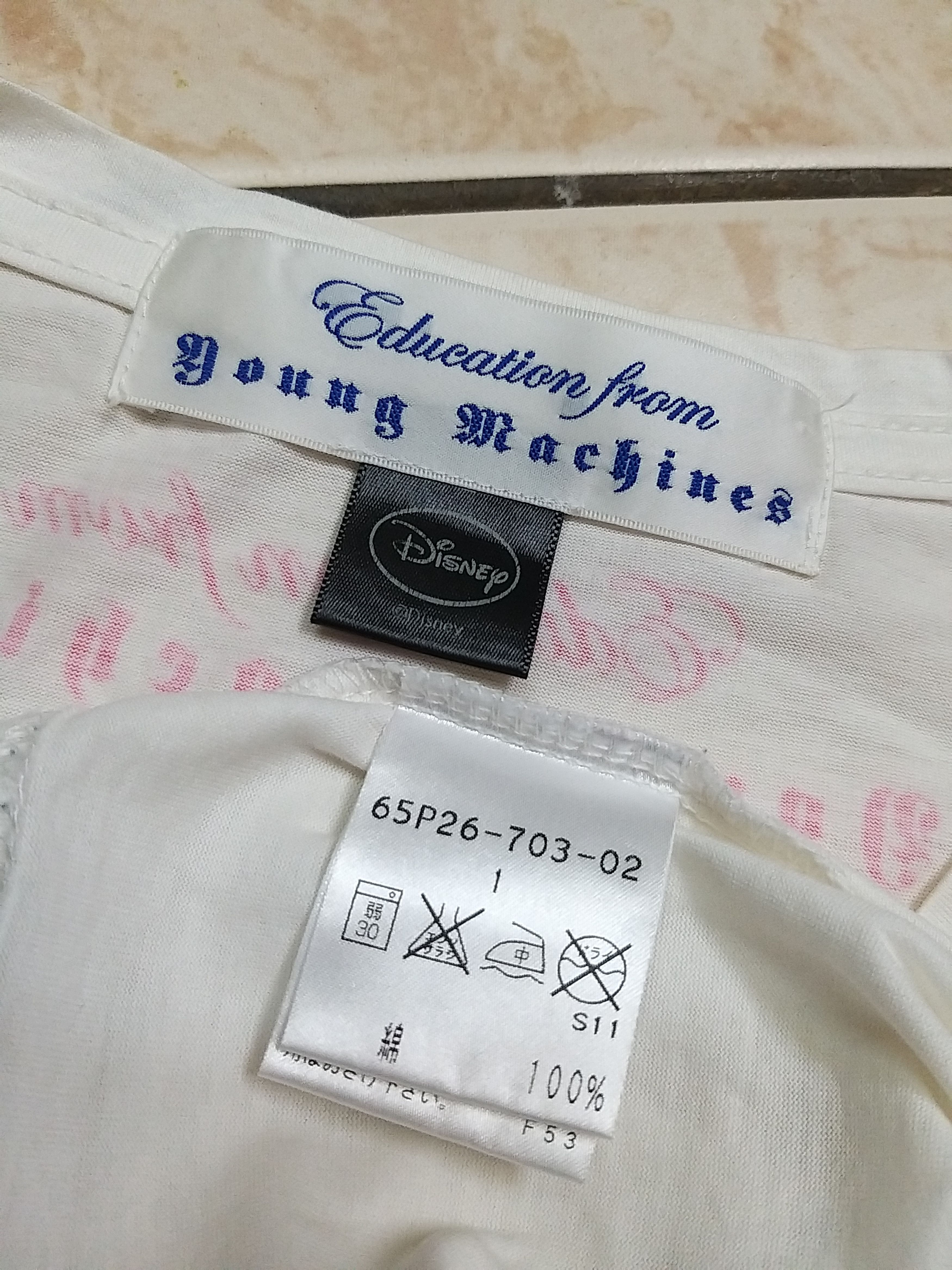 Japanese Brand EDUCATION FROM YOUNG MACHINES x DISNEY "MICKEY"T SHIRT Size US S / EU 44-46 / 1 - 9 Thumbnail