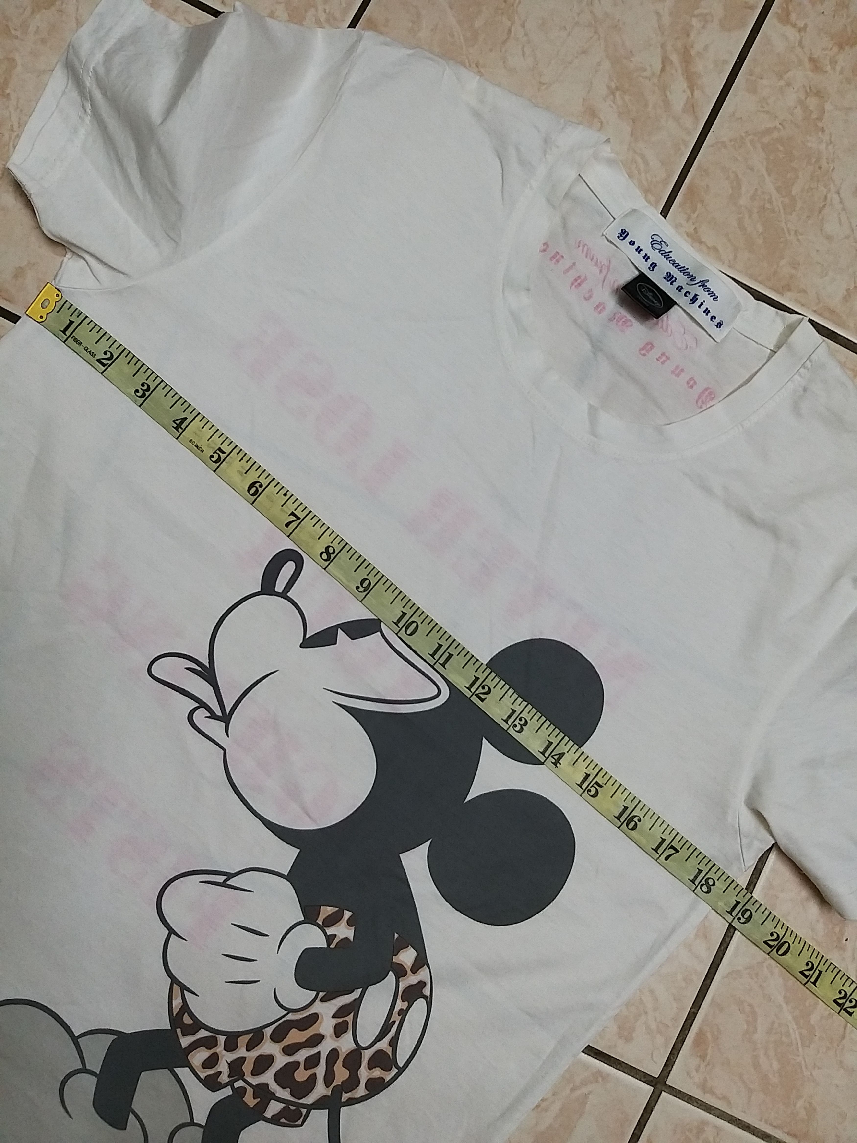 Japanese Brand EDUCATION FROM YOUNG MACHINES x DISNEY "MICKEY"T SHIRT Size US S / EU 44-46 / 1 - 6 Thumbnail