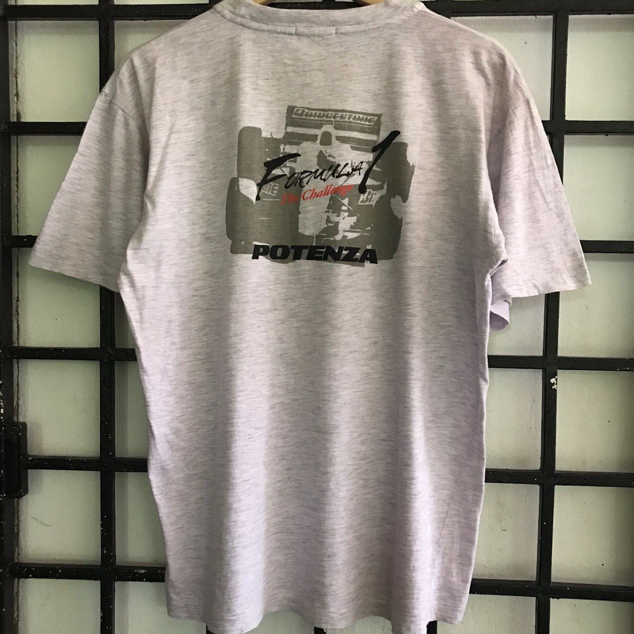 Japanese Brand × Vintage 🔥 Vintage 90's FORMULA 1 Bringeston Tee Size US L / EU 52-54 / 3 - 1 Thumbnail
