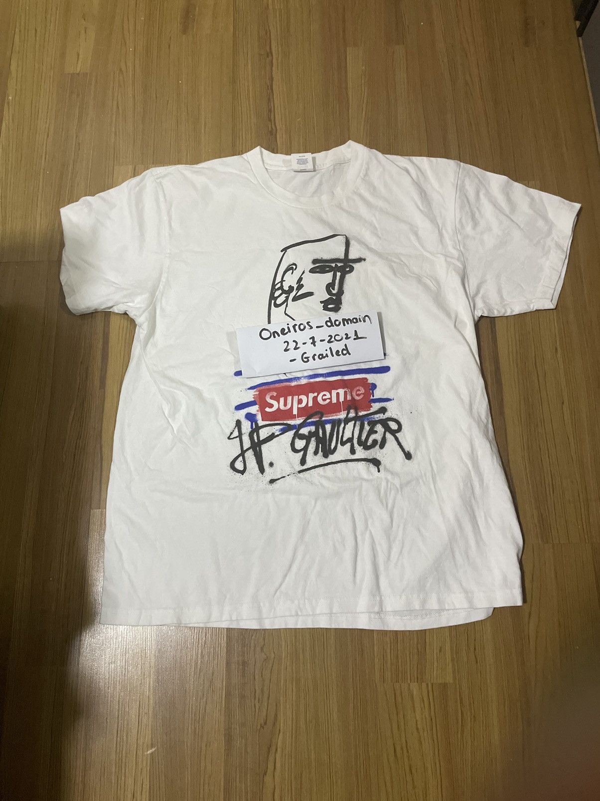 Supreme x Jean Paul Gaultier T shirt Tops