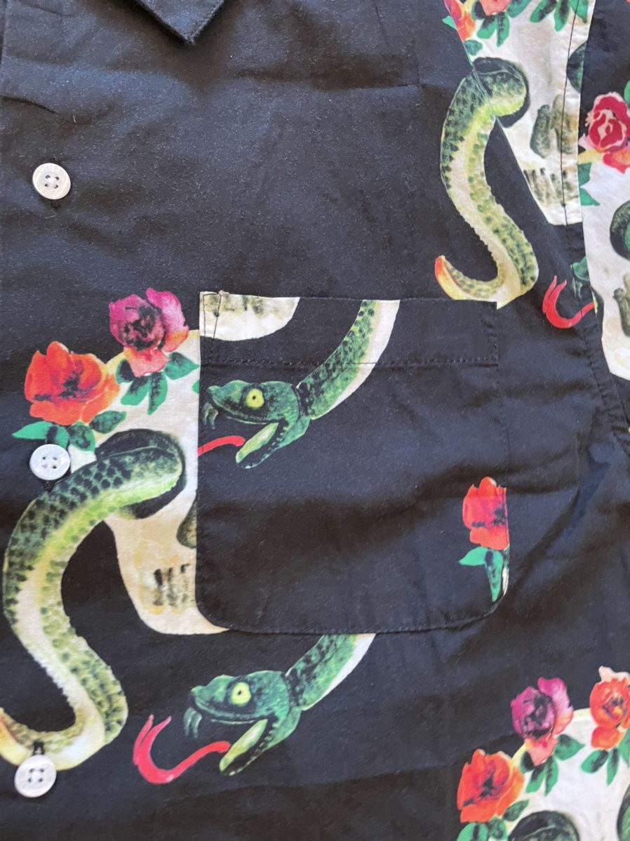 Stussy UNWORN* Stussy skull pattern shirt M Size US M / EU 48-50 / 2 - 3 Thumbnail