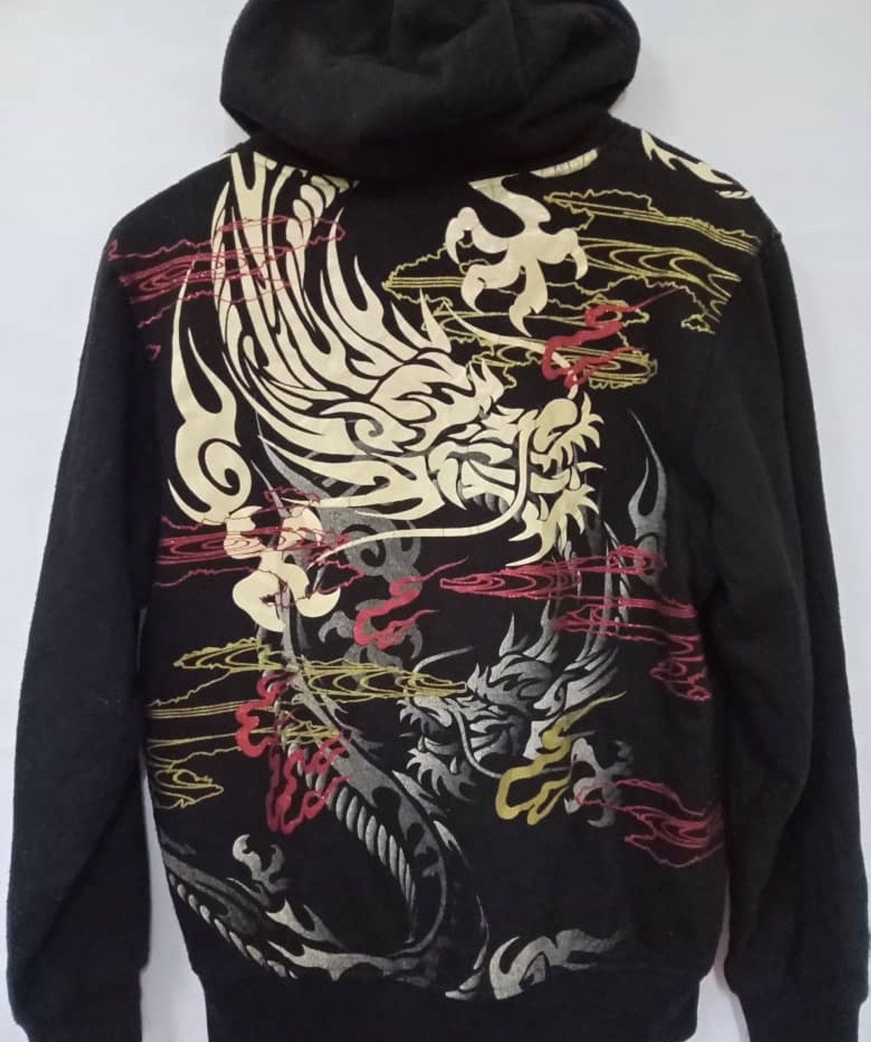 Japanese Brand Sukajan Full Printed Dragon Hoodie Jacket Size US S / EU 44-46 / 1 - 6 Thumbnail