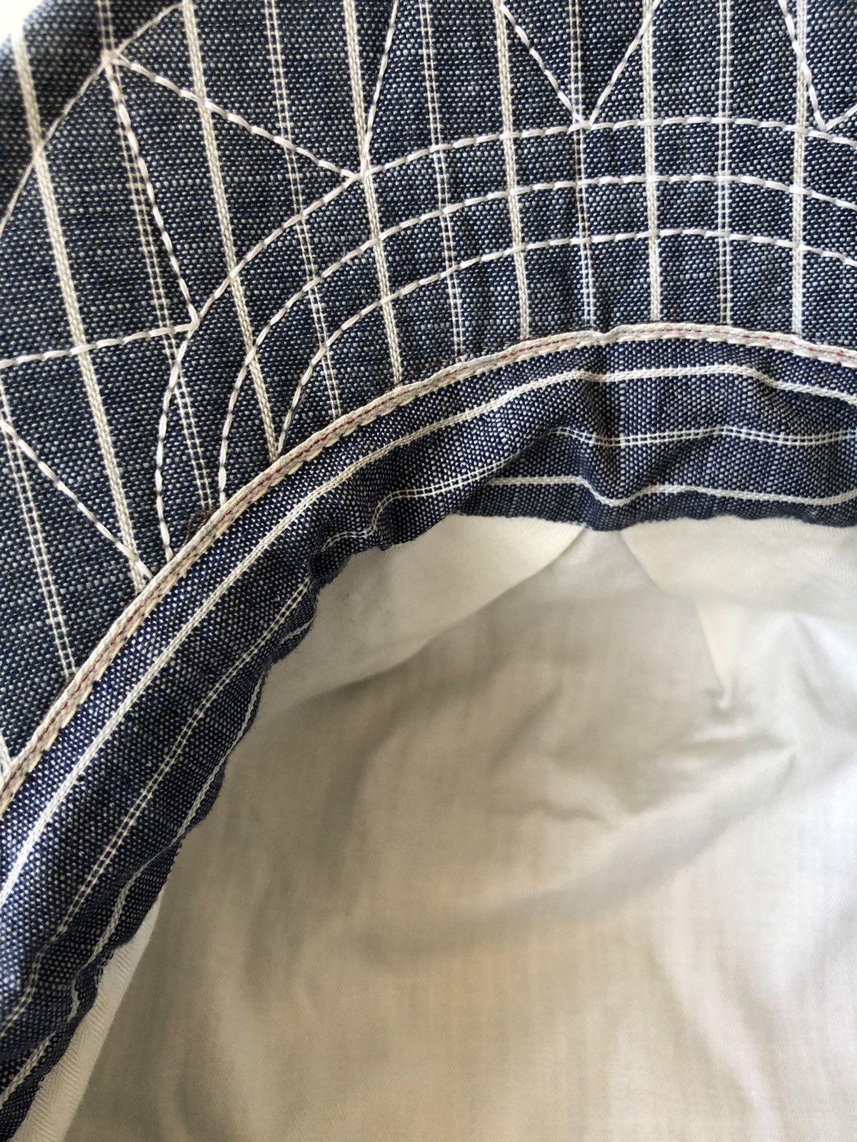 Samurai Jeans Sunny Sports 🇯🇵 Indigo Wabash Selvaged Engineer Cap Size ONE SIZE - 6 Thumbnail