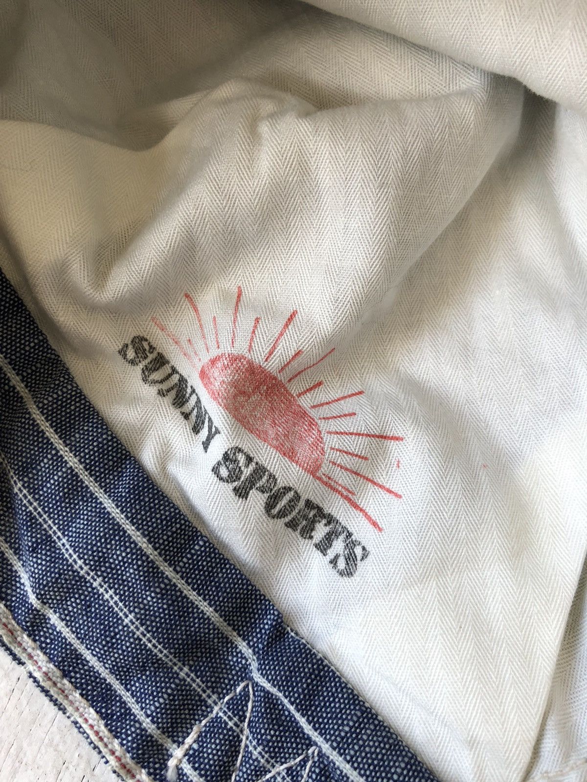Samurai Jeans Sunny Sports 🇯🇵 Indigo Wabash Selvaged Engineer Cap Size ONE SIZE - 8 Thumbnail