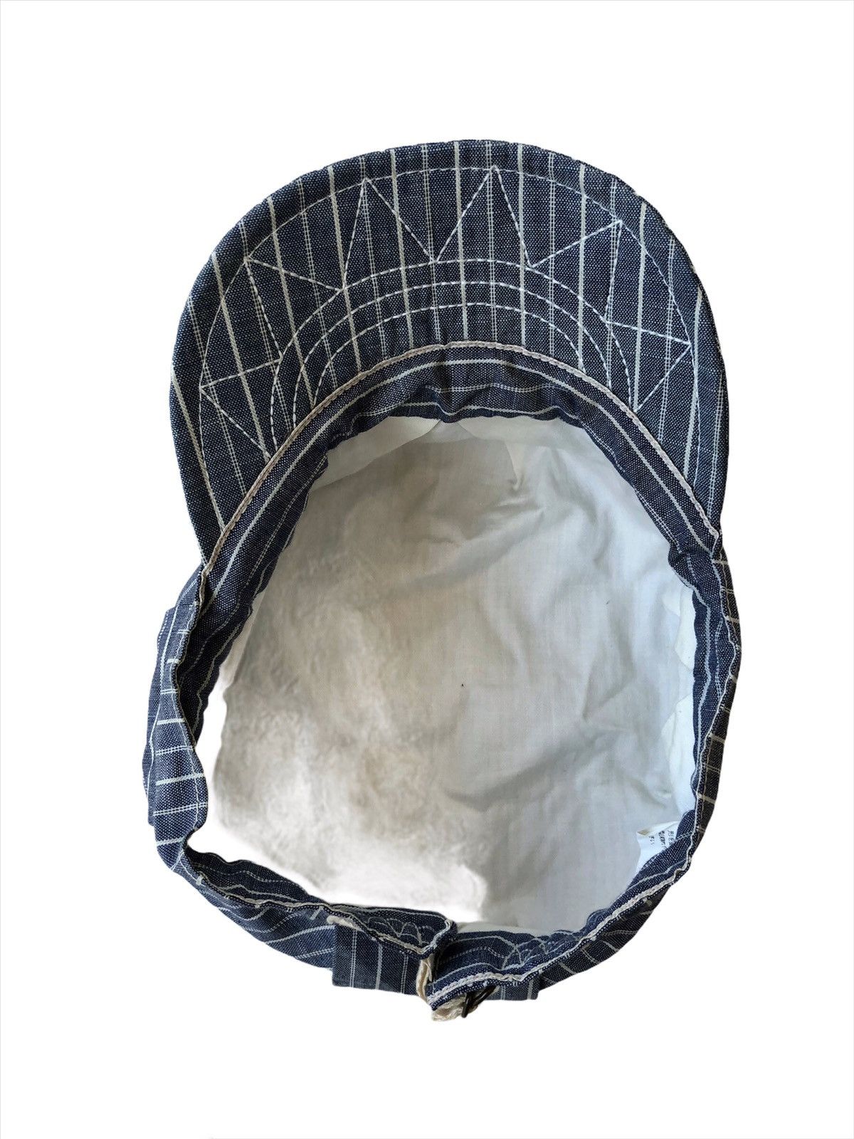 Samurai Jeans Sunny Sports 🇯🇵 Indigo Wabash Selvaged Engineer Cap Size ONE SIZE - 5 Thumbnail