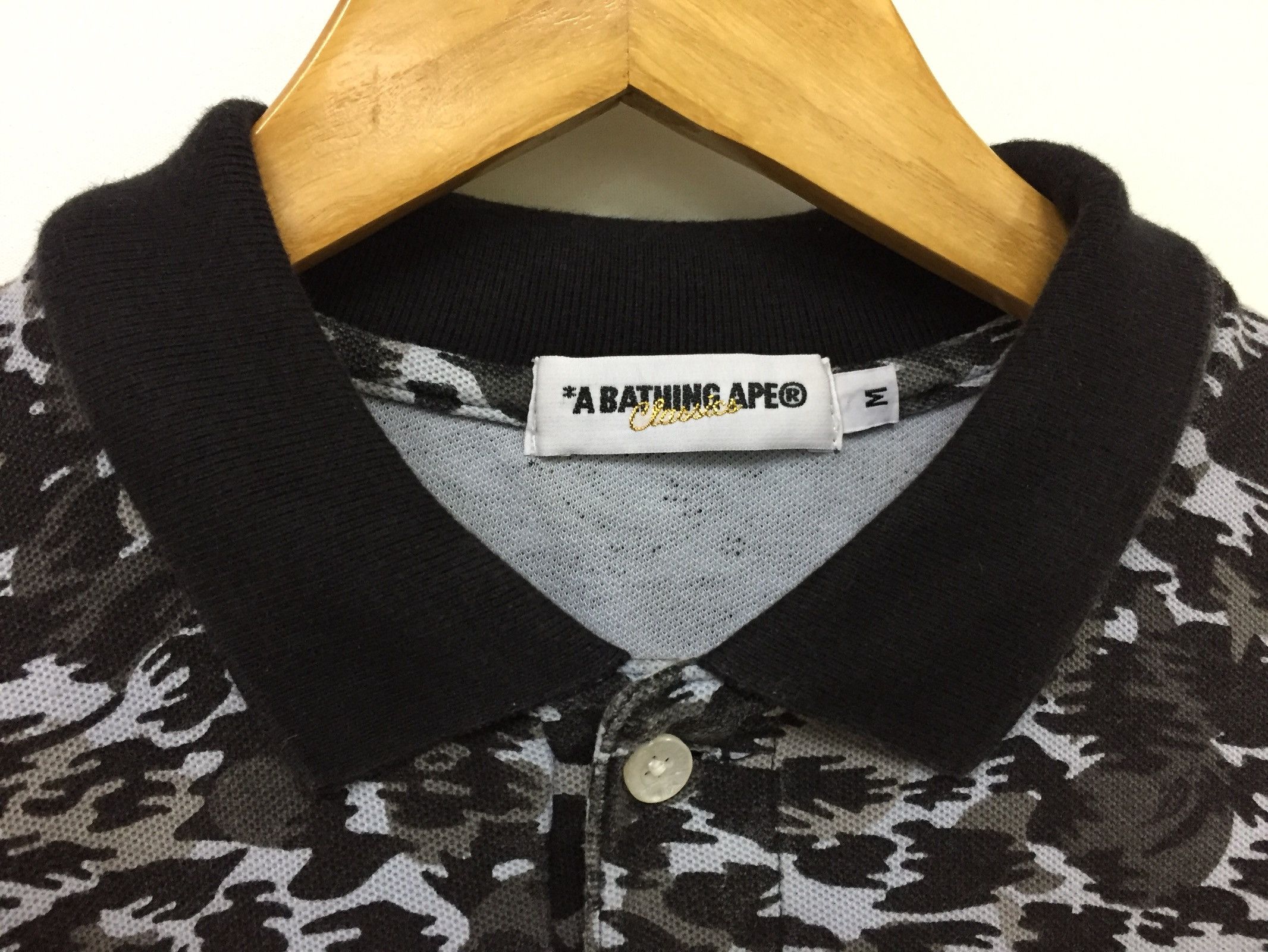 Bape Leopard Camo Polo (2008) Size US M / EU 48-50 / 2 - 6 Thumbnail