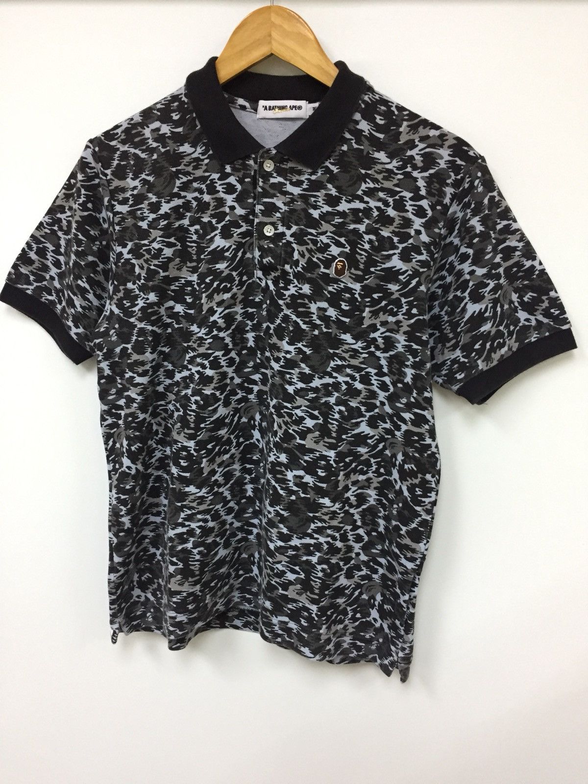 Bape Leopard Camo Polo (2008) Size US M / EU 48-50 / 2 - 1 Thumbnail
