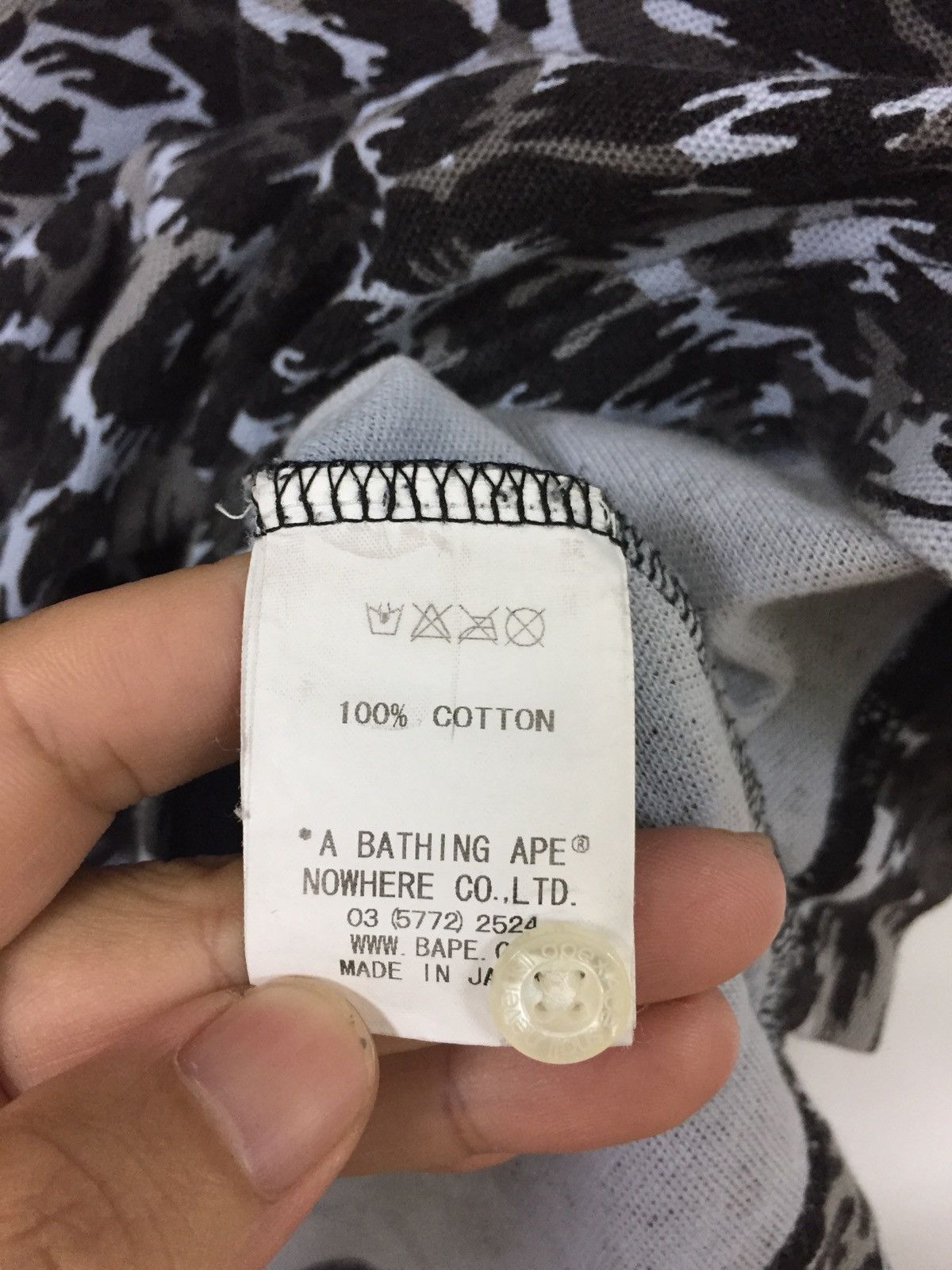 Bape Leopard Camo Polo (2008) Size US M / EU 48-50 / 2 - 8 Thumbnail
