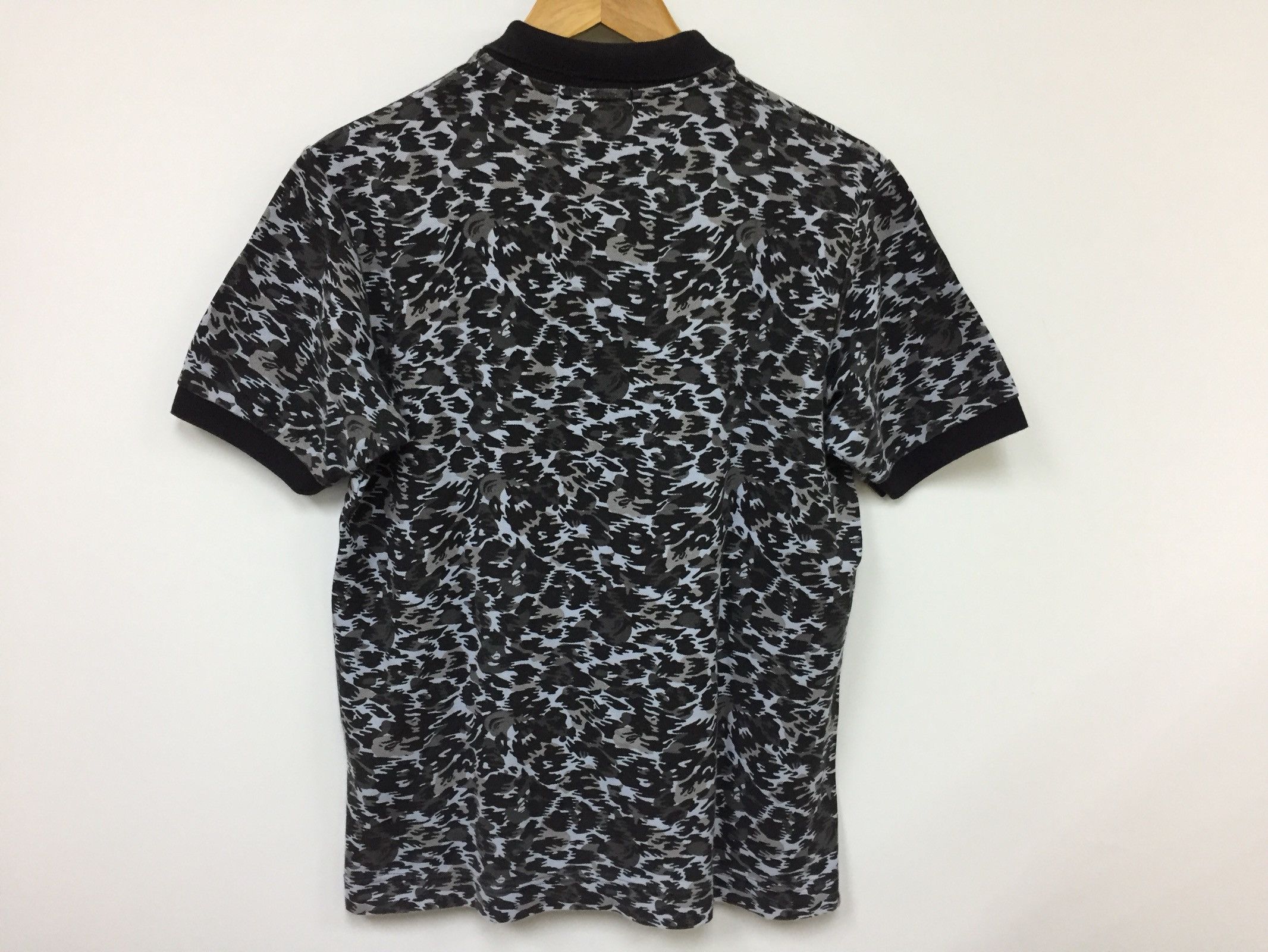 Bape Leopard Camo Polo (2008) Size US M / EU 48-50 / 2 - 3 Thumbnail