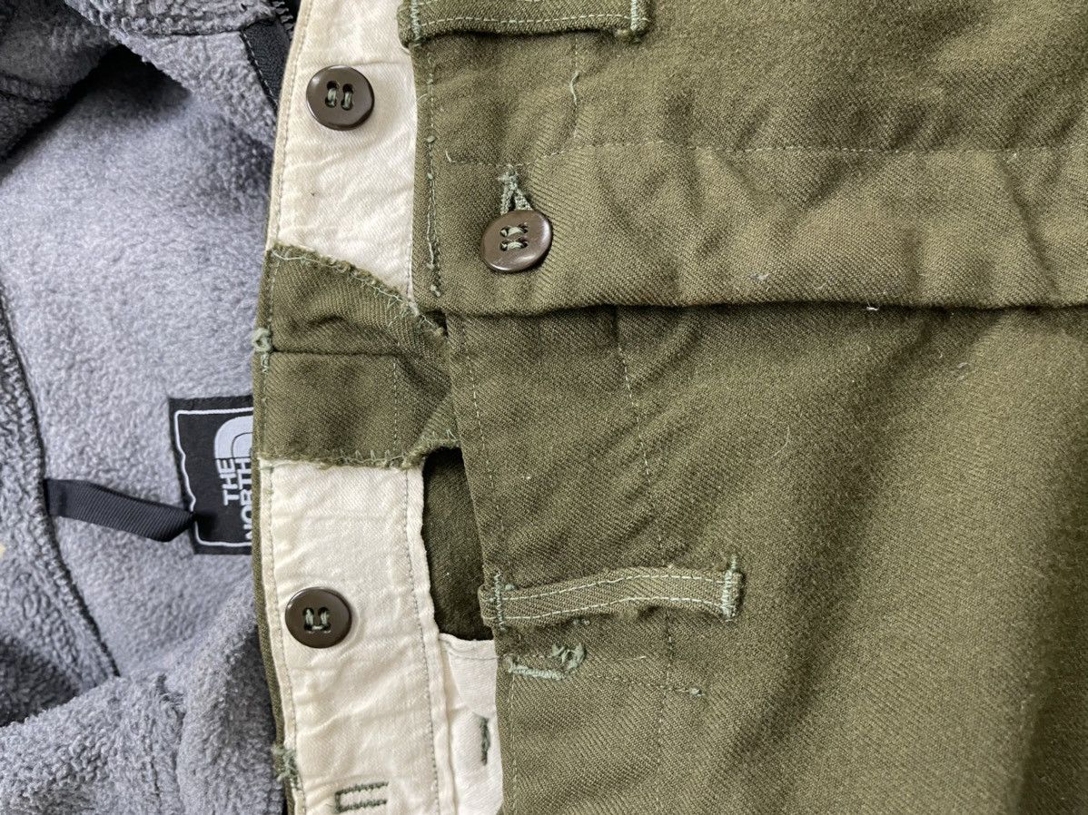 Vintage 1970 World War II German Wehrmacht Uniform Pants Size US 34 / EU 50 - 3 Thumbnail