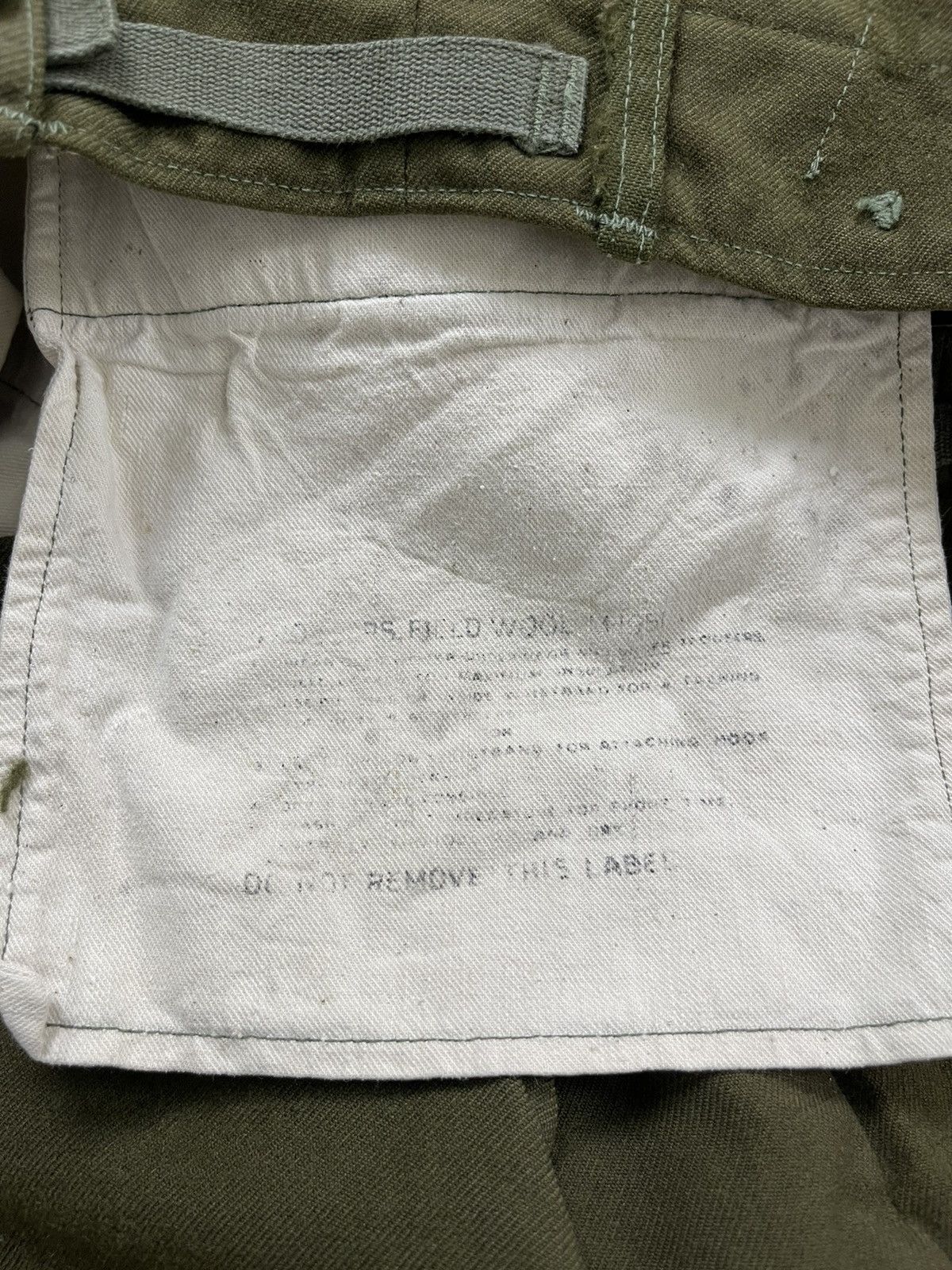 Vintage 1970 World War II German Wehrmacht Uniform Pants Size US 34 / EU 50 - 4 Thumbnail