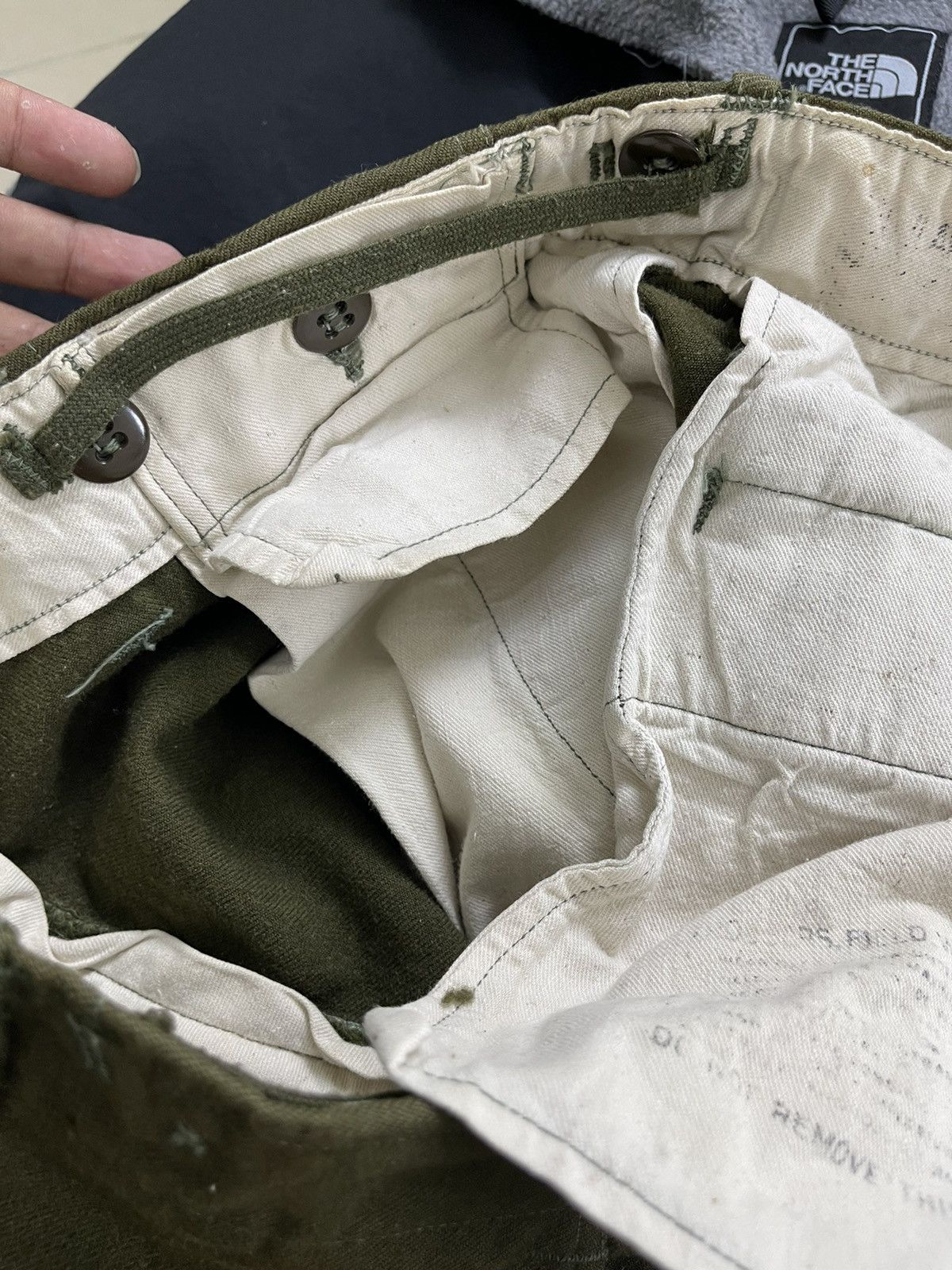 Vintage 1970 World War II German Wehrmacht Uniform Pants Size US 34 / EU 50 - 6 Thumbnail