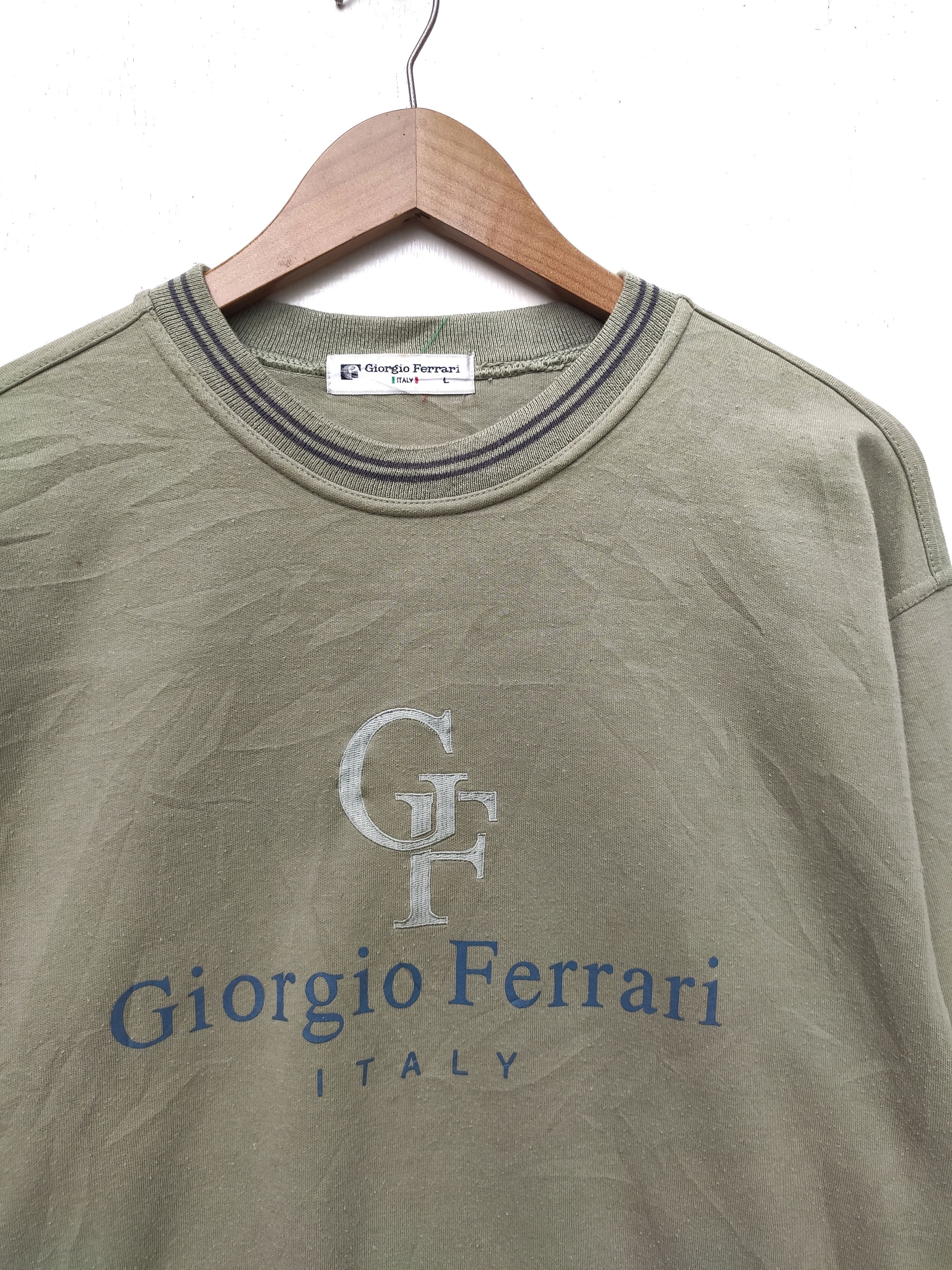 Ferrari Vintage Giorgio Ferrari sweatshirt Size US M / EU 48-50 / 2 - 2 Thumbnail