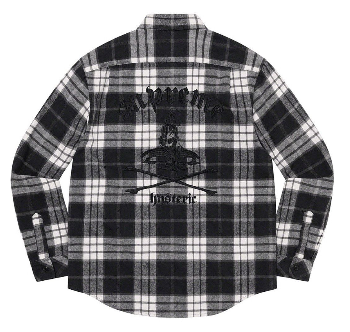 Supreme Supreme Hysteric Glamour Flannel Shirt | Grailed