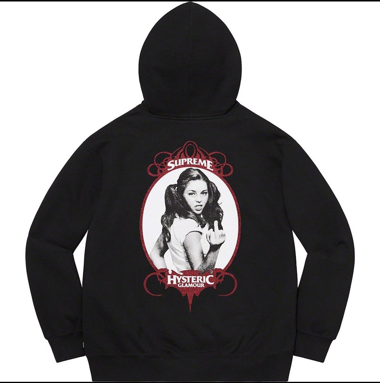 Supreme Supreme Hysteric Glamour Zip Up Hooded Sweatshirt | Grailed