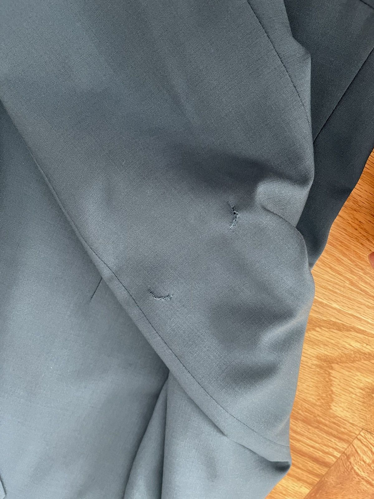 Prada Rare Prada teal wool mohair blazer suit jacket 2013/2014 Size 48R - 7 Thumbnail