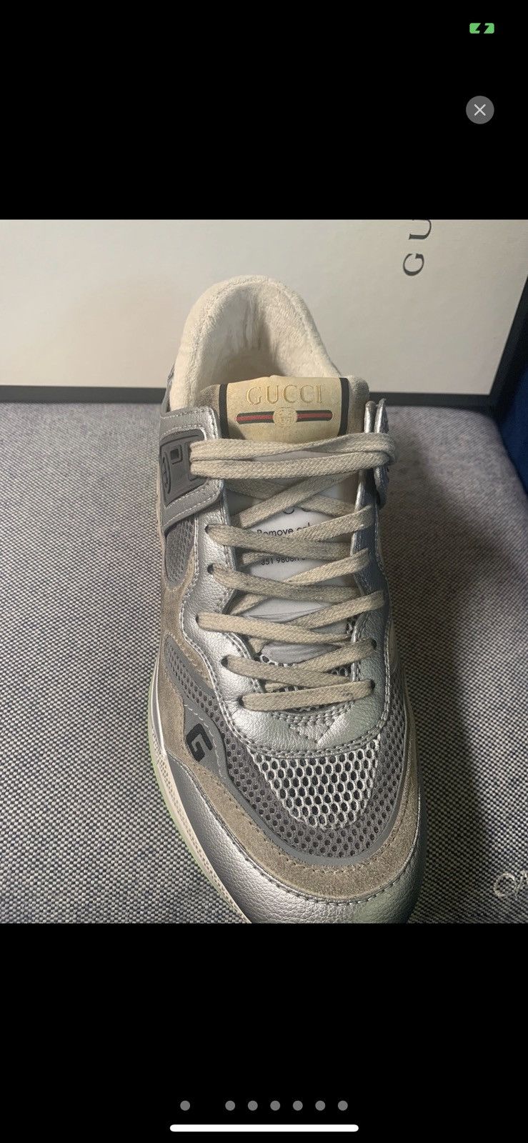 Designer × Gucci *RARE* Gucci Ultrapace Sneaker - Size 8.5 / US 9-9.5 Size US 8.5 / EU 41-42 - 2 Thumbnail