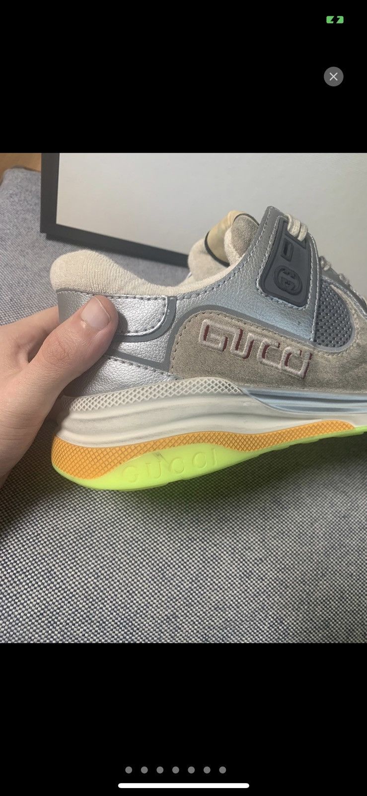Designer × Gucci *RARE* Gucci Ultrapace Sneaker - Size 8.5 / US 9-9.5 Size US 8.5 / EU 41-42 - 8 Thumbnail