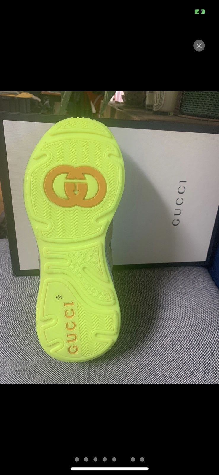 Designer × Gucci *RARE* Gucci Ultrapace Sneaker - Size 8.5 / US 9-9.5 Size US 8.5 / EU 41-42 - 6 Thumbnail
