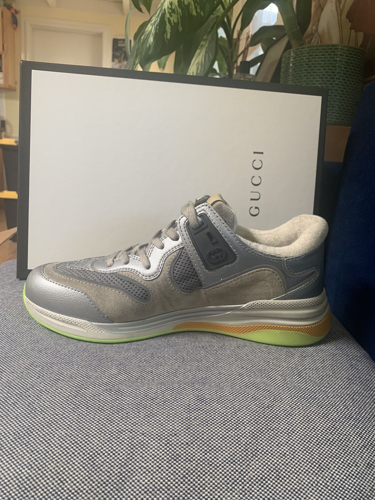 Designer × Gucci *RARE* Gucci Ultrapace Sneaker - Size 8.5 / US 9-9.5 Size US 8.5 / EU 41-42 - 3 Thumbnail