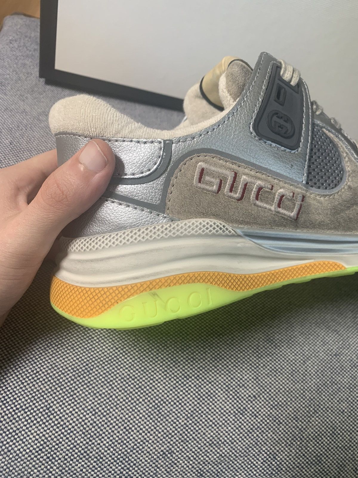 Designer × Gucci *RARE* Gucci Ultrapace Sneaker - Size 8.5 / US 9-9.5 Size US 8.5 / EU 41-42 - 8 Thumbnail