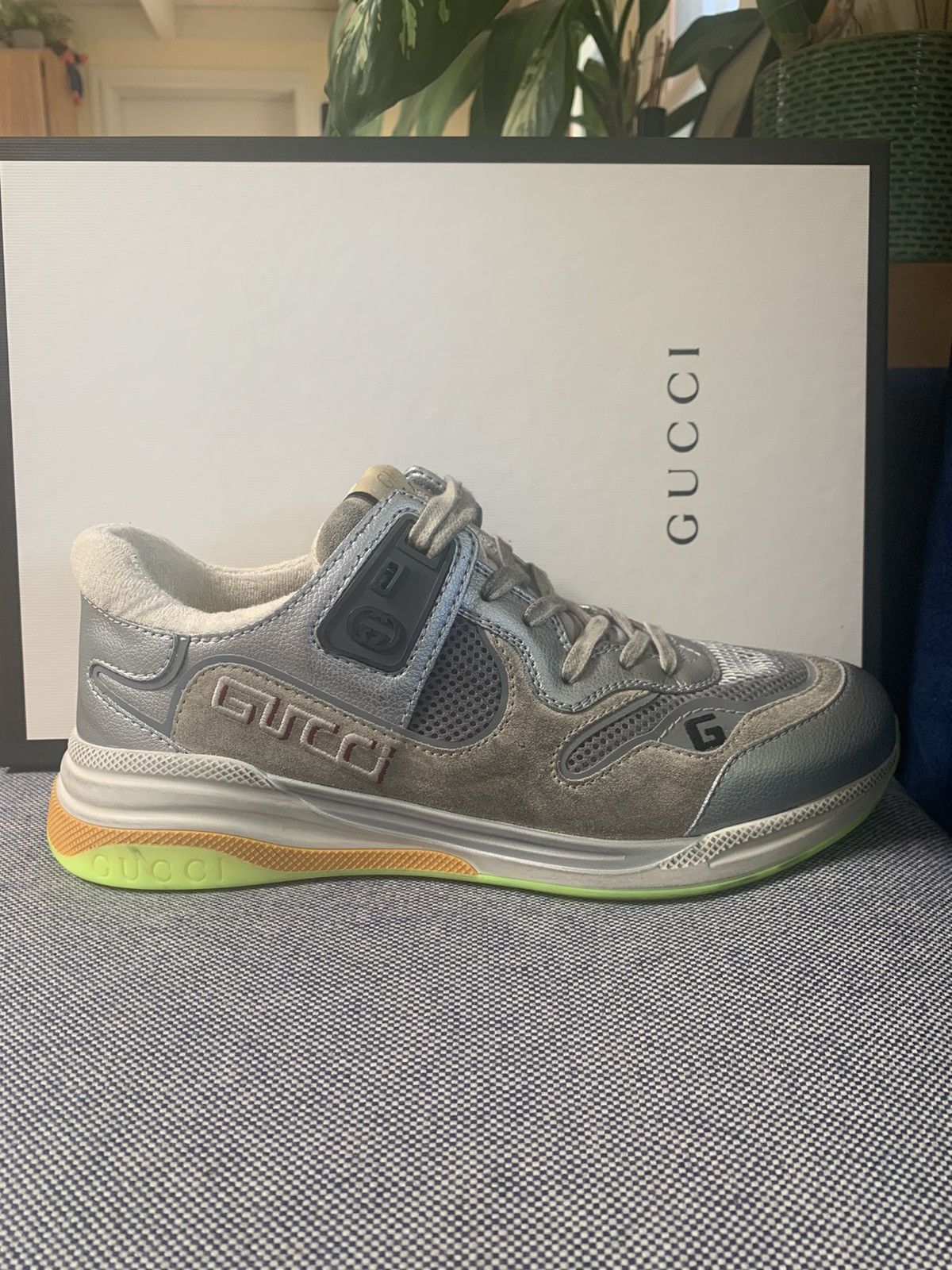 Designer × Gucci *RARE* Gucci Ultrapace Sneaker - Size 8.5 / US 9-9.5 Size US 9 / EU 42 - 1 Thumbnail
