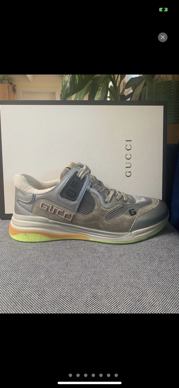Designer × Gucci *RARE* Gucci Ultrapace Sneaker - Size 8.5 / US 9-9.5 Size US 9 / EU 42 - 1 Thumbnail