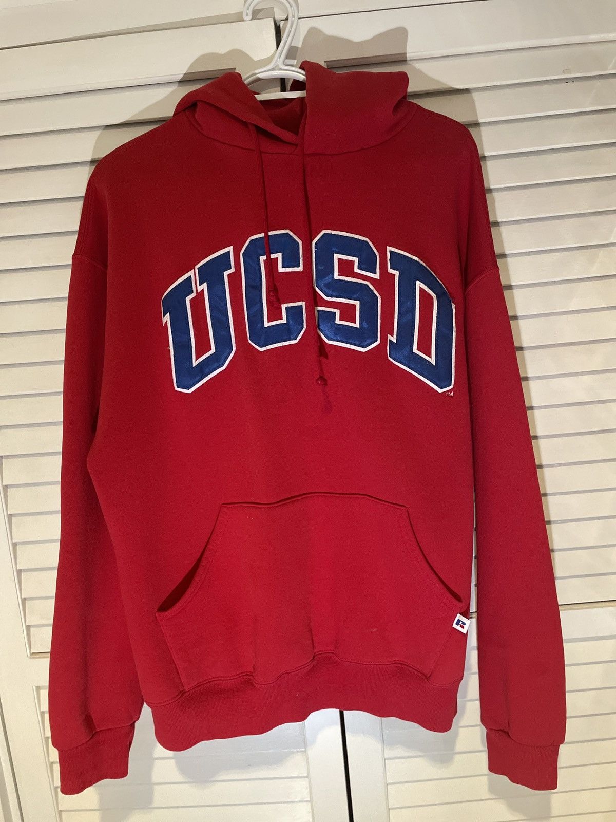 Russell Athletic Vintage Russell UCSD Red Hoodie Size XL Grailed
