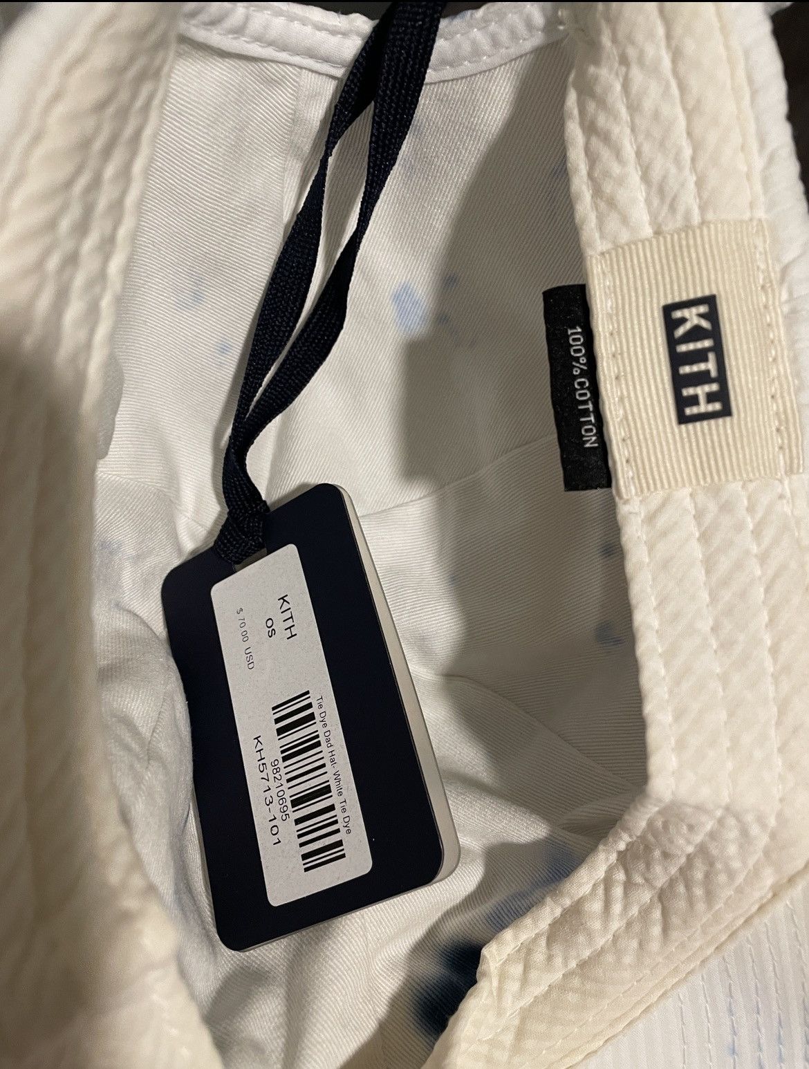 KITH store TIE DYE DAD HAT