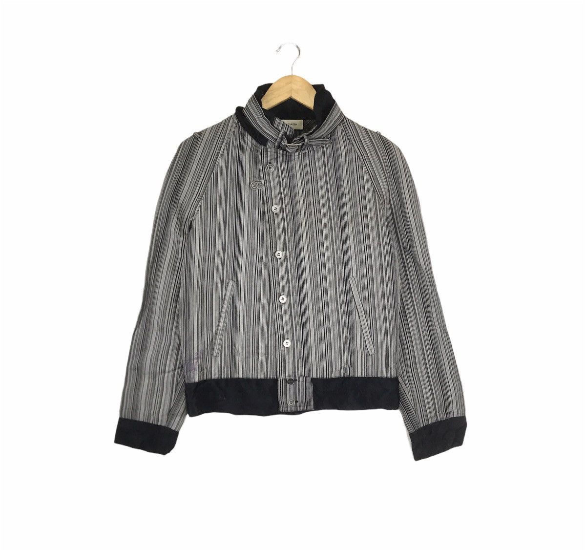 Balenciaga Paris Made in Italy Button Light Jacket Size 36