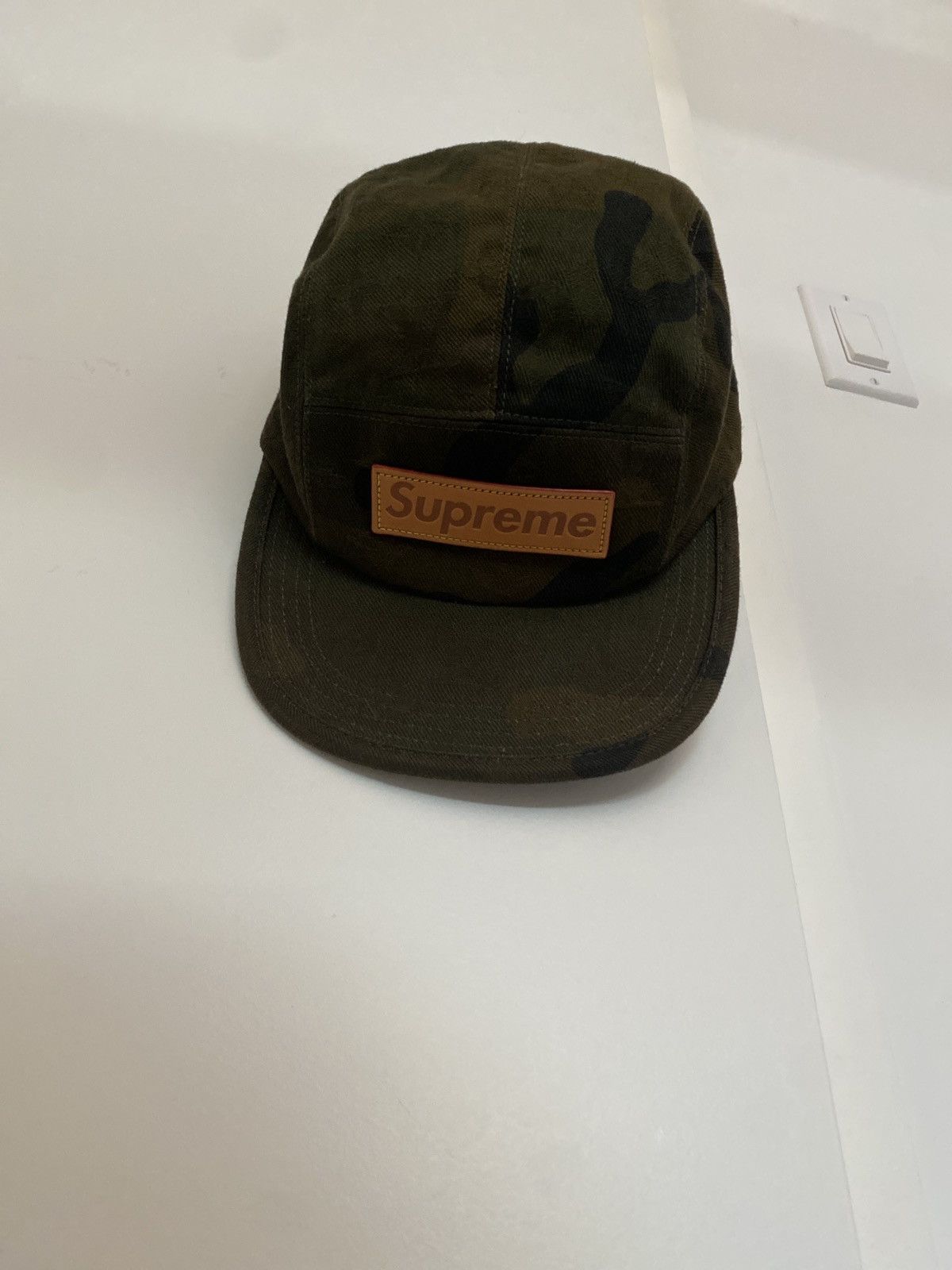 12月スーパーSALE 15％OFF】 LOUIS cap boxlogo VUITTON×SUPREME 帽子 ...