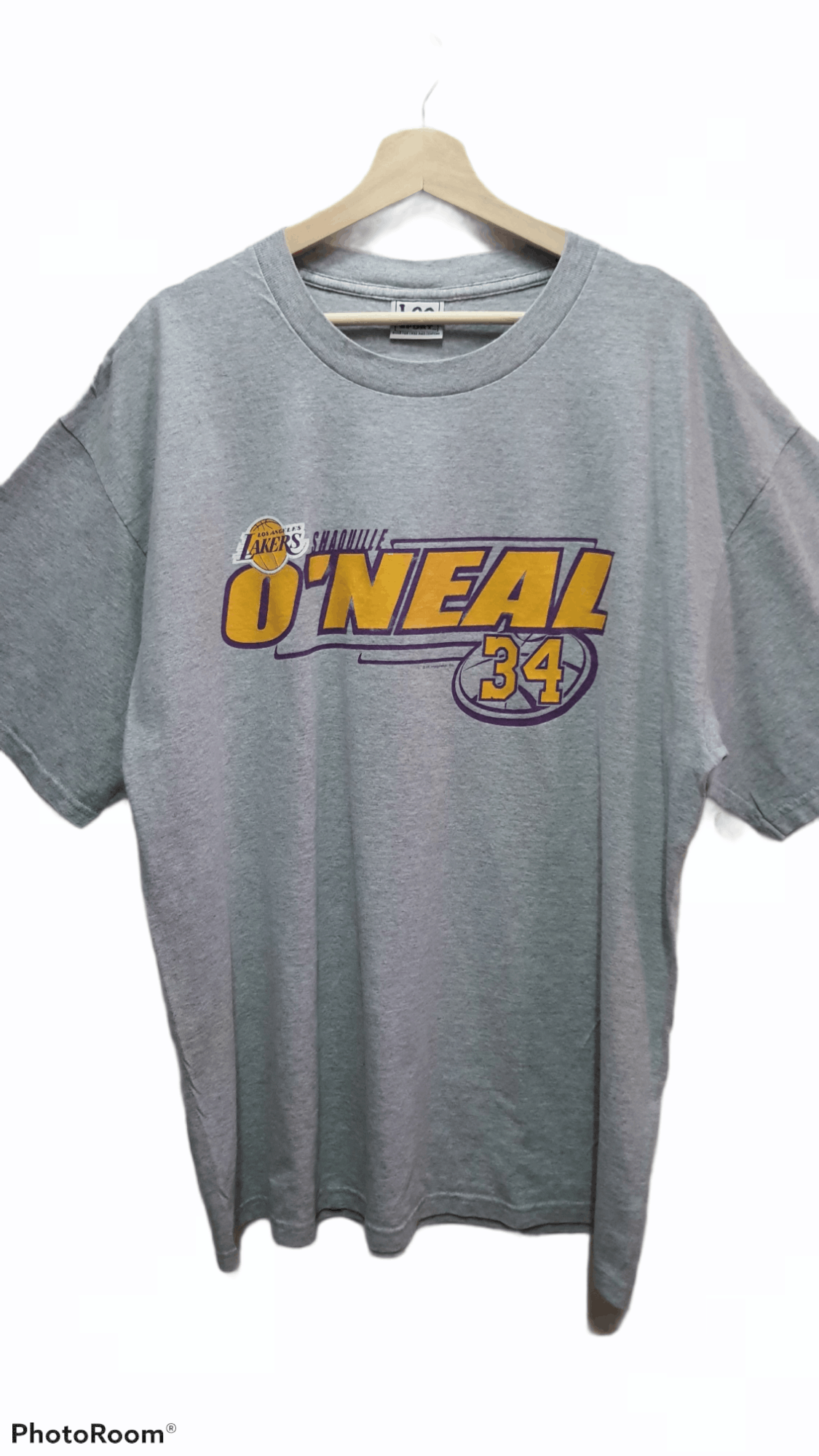 VINTAGE SPELLOUT LA LAKERS SHAQ O'NEAL