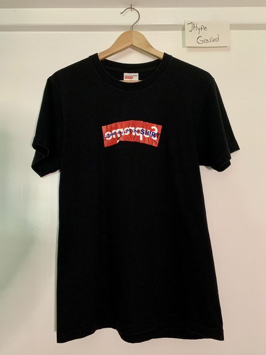 Supreme comme des 2024 garcons tee- black