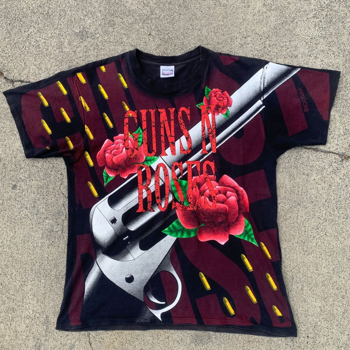 Guns N Roses Aop | Grailed