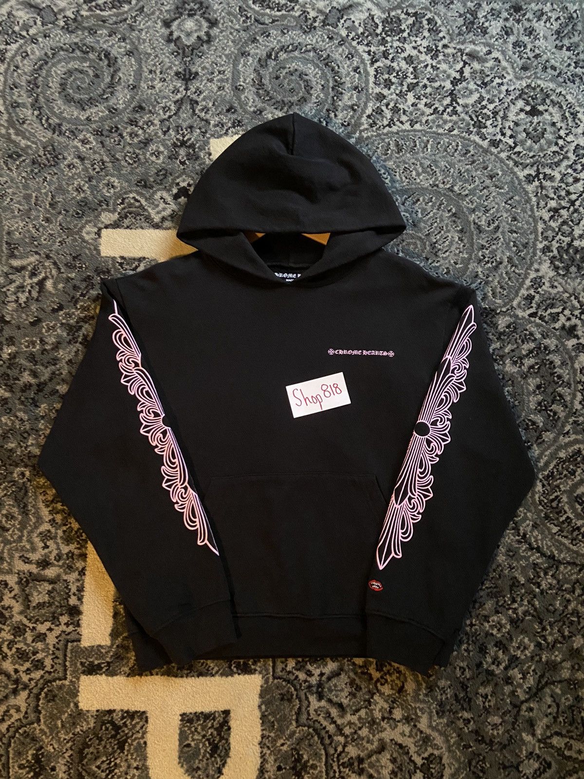 関税込 Chrome Hearts Matty Boy Shoulder Logo Hoodie パーカー Chrome Hearts Chrome Hearts Matty Boy Shoulder Logo Hoodie