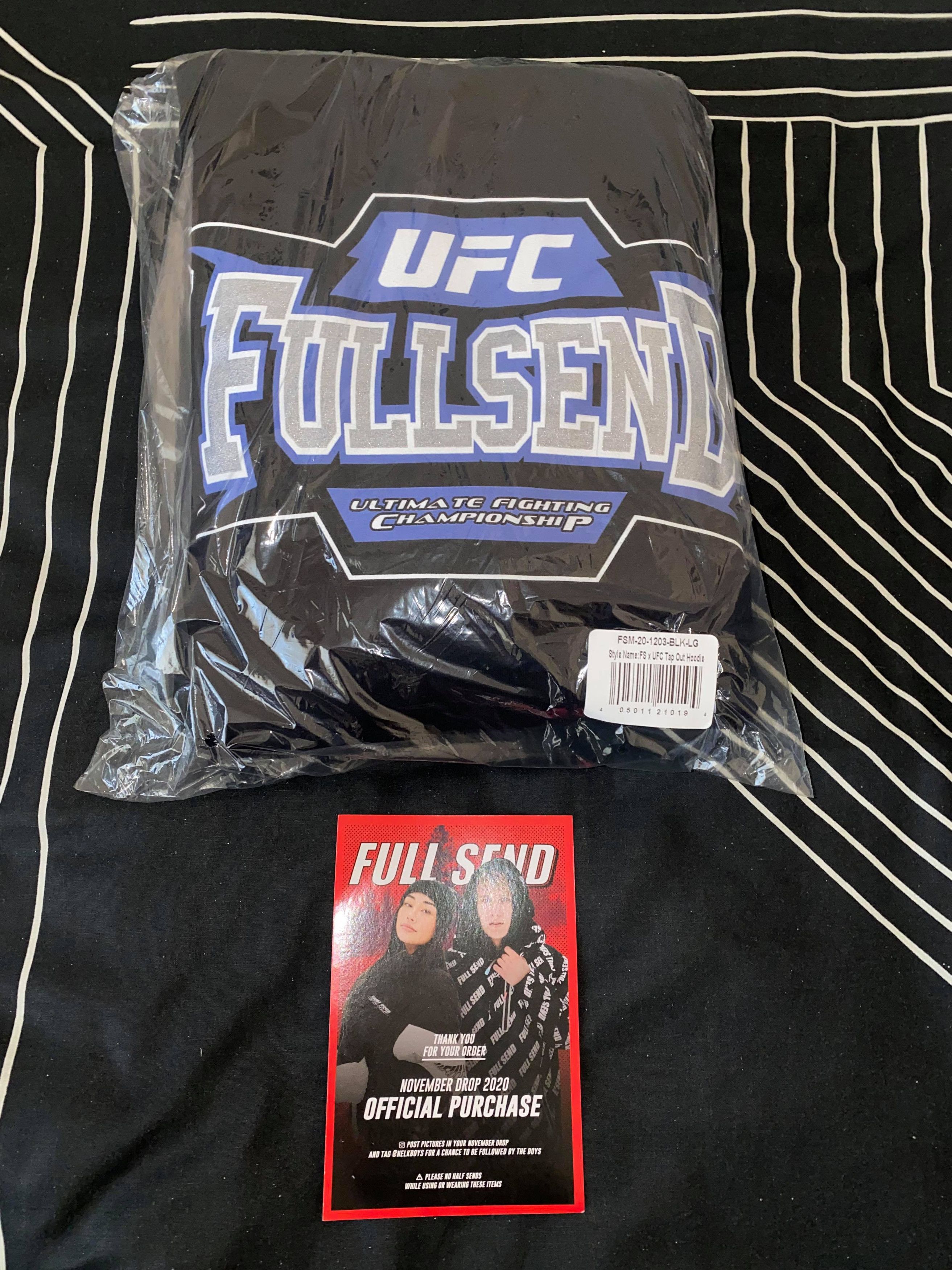 Full Send by Nelk Boys Full Send x UFC Hoodie | Grailed