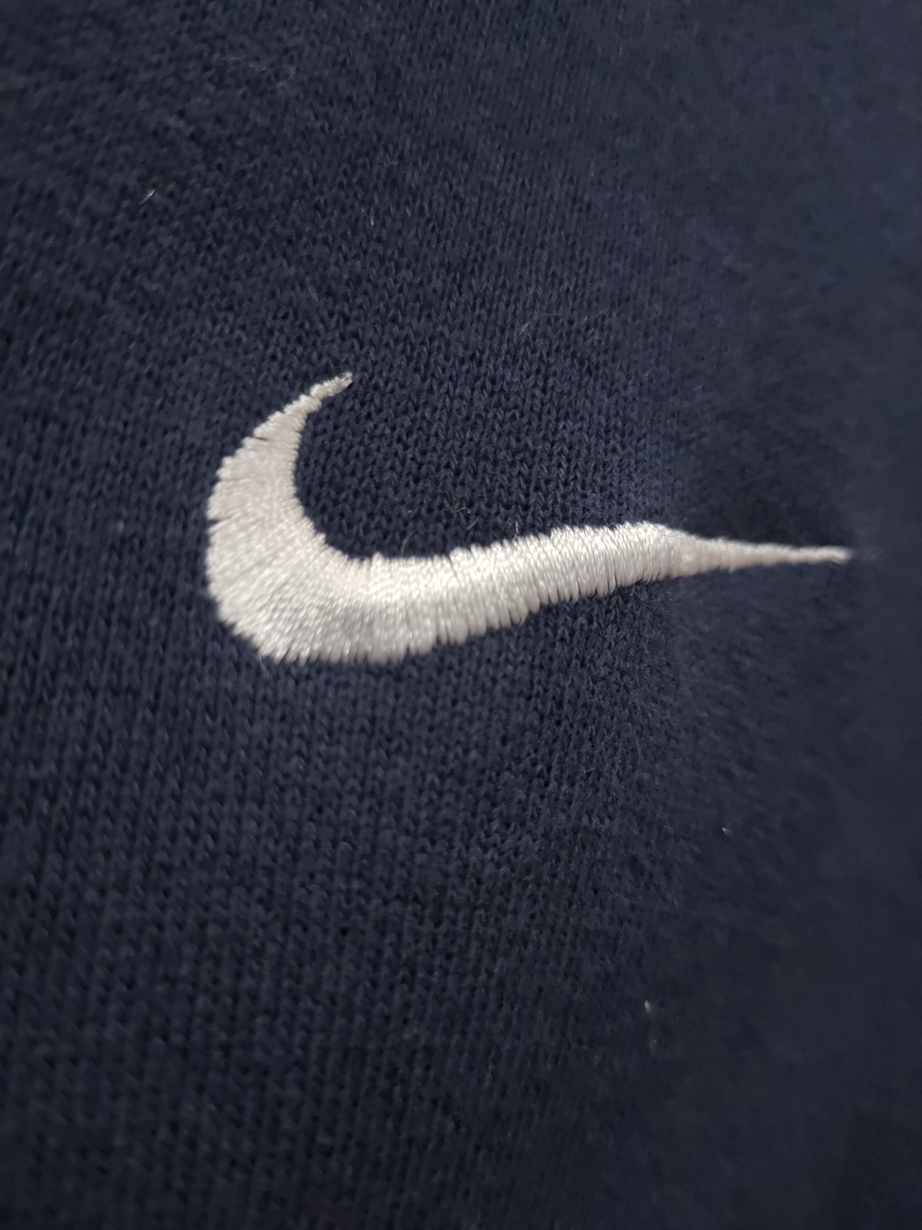 Nike Vintage 90s sweatshirt hoodie Nike swoosh Spellout logo Size US L / EU 52-54 / 3 - 3 Thumbnail
