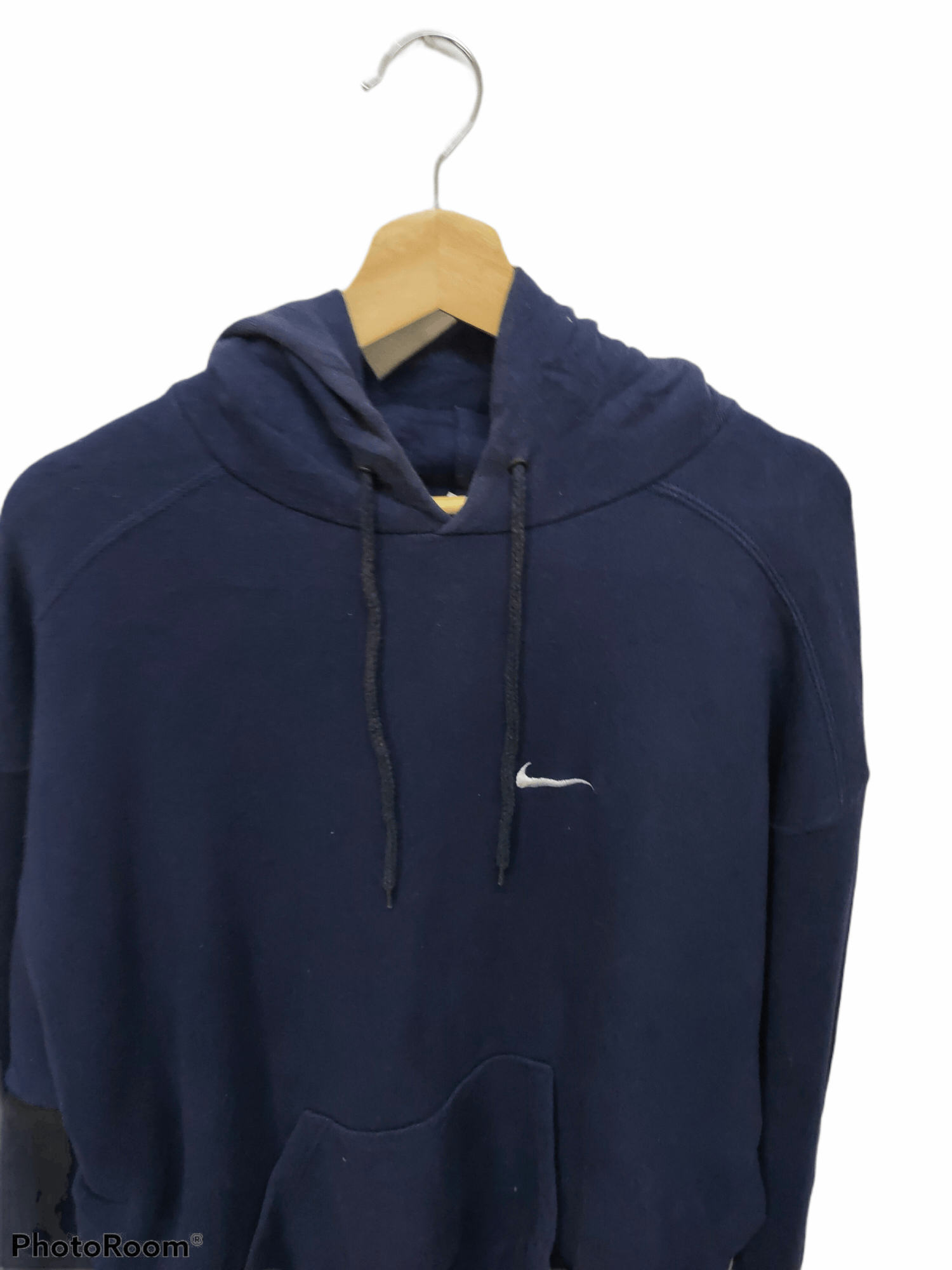 Nike Vintage 90s sweatshirt hoodie Nike swoosh Spellout logo Size US L / EU 52-54 / 3 - 2 Thumbnail