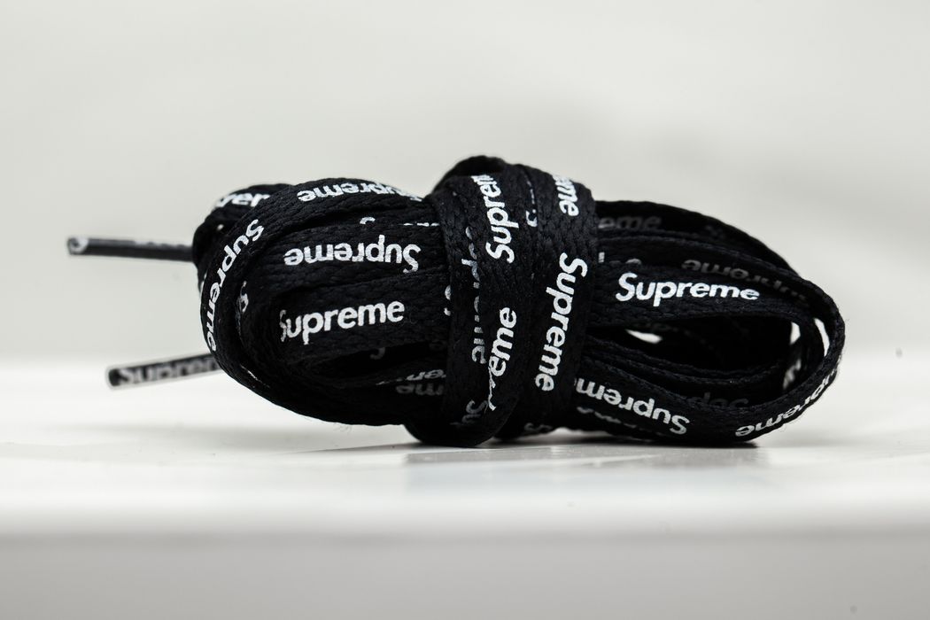 Supreme Nike Supreme AF1 Laces (Black) | Grailed